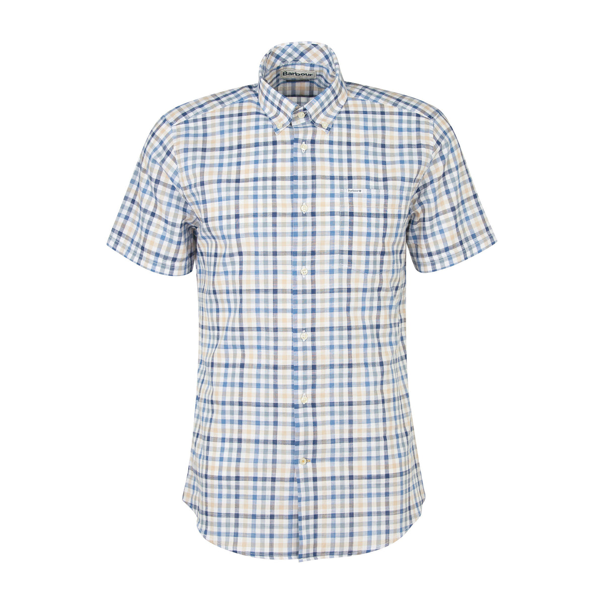 Mens Kinson Tailored Shirt Stone