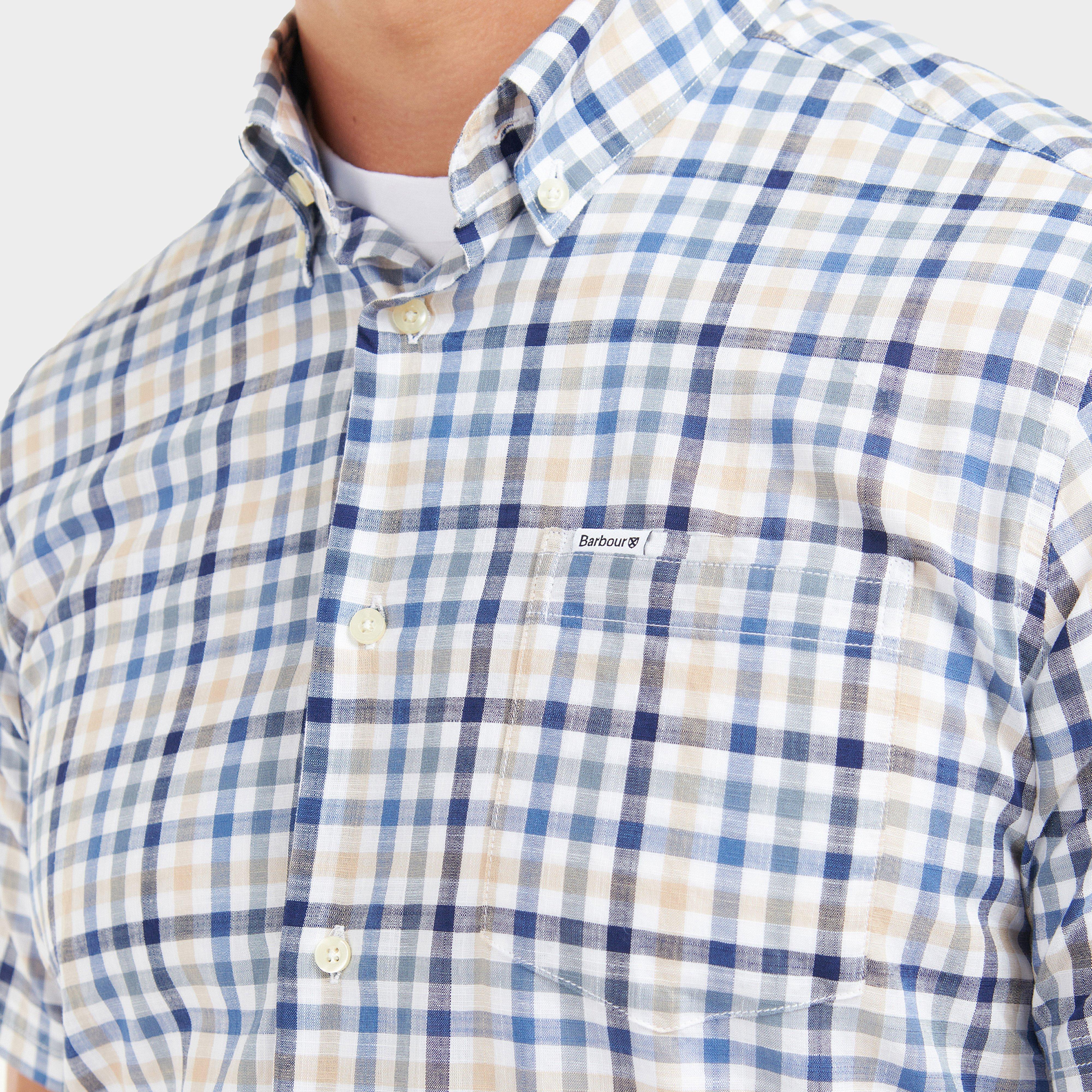 Mens Kinson Tailored Shirt Stone