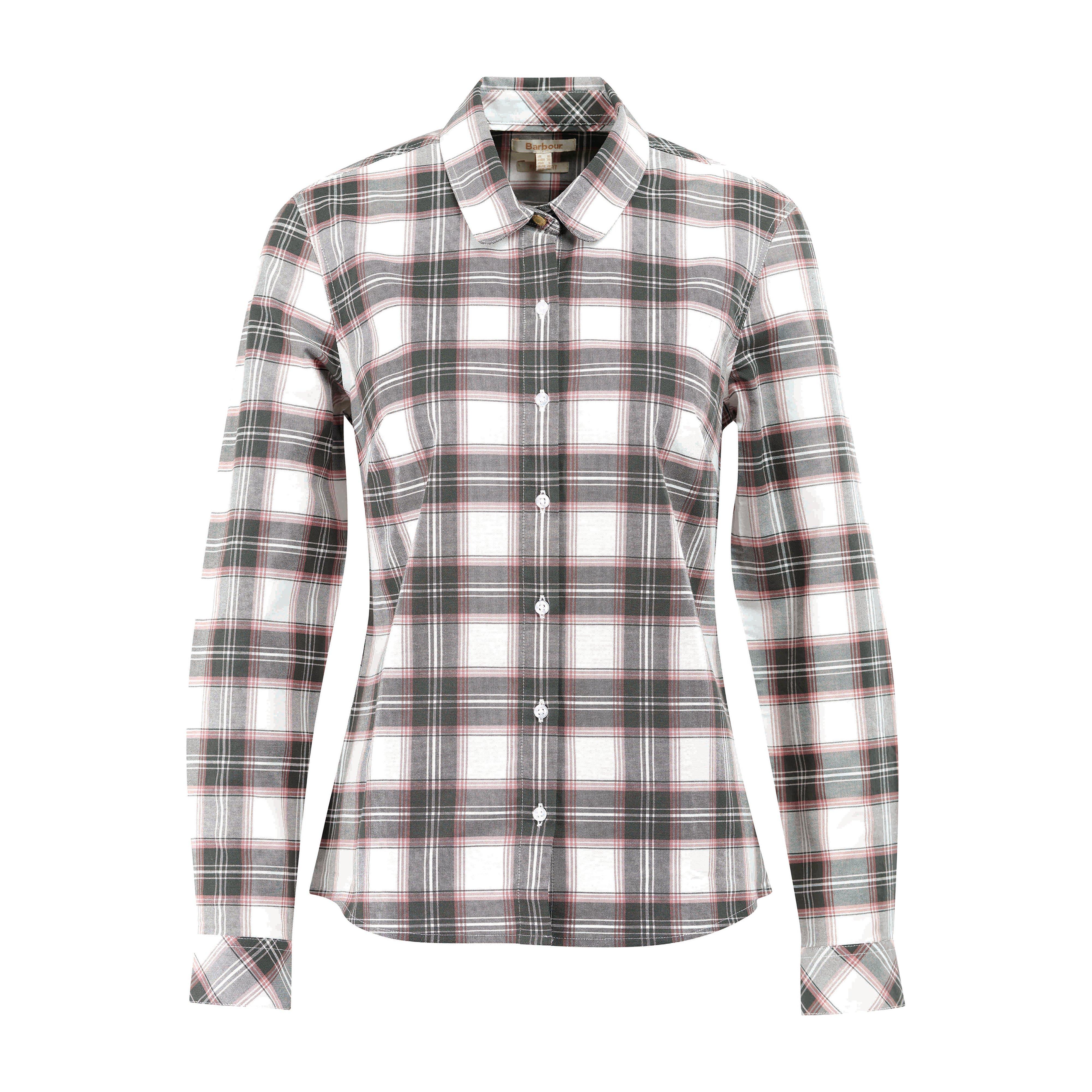 Womens Daphne Shirt Cloud Olive Check