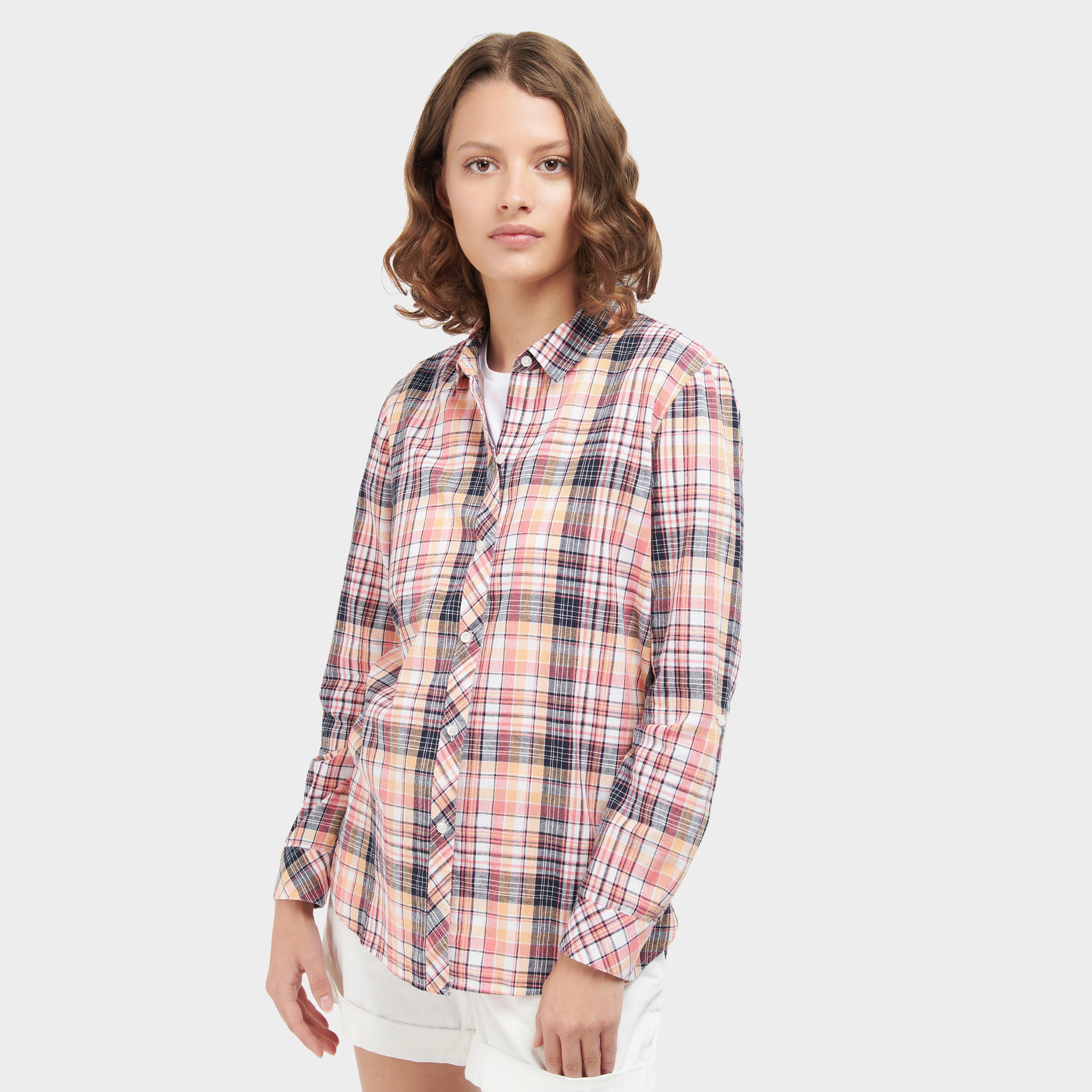 Womens Seaglow Shirt Navy Check