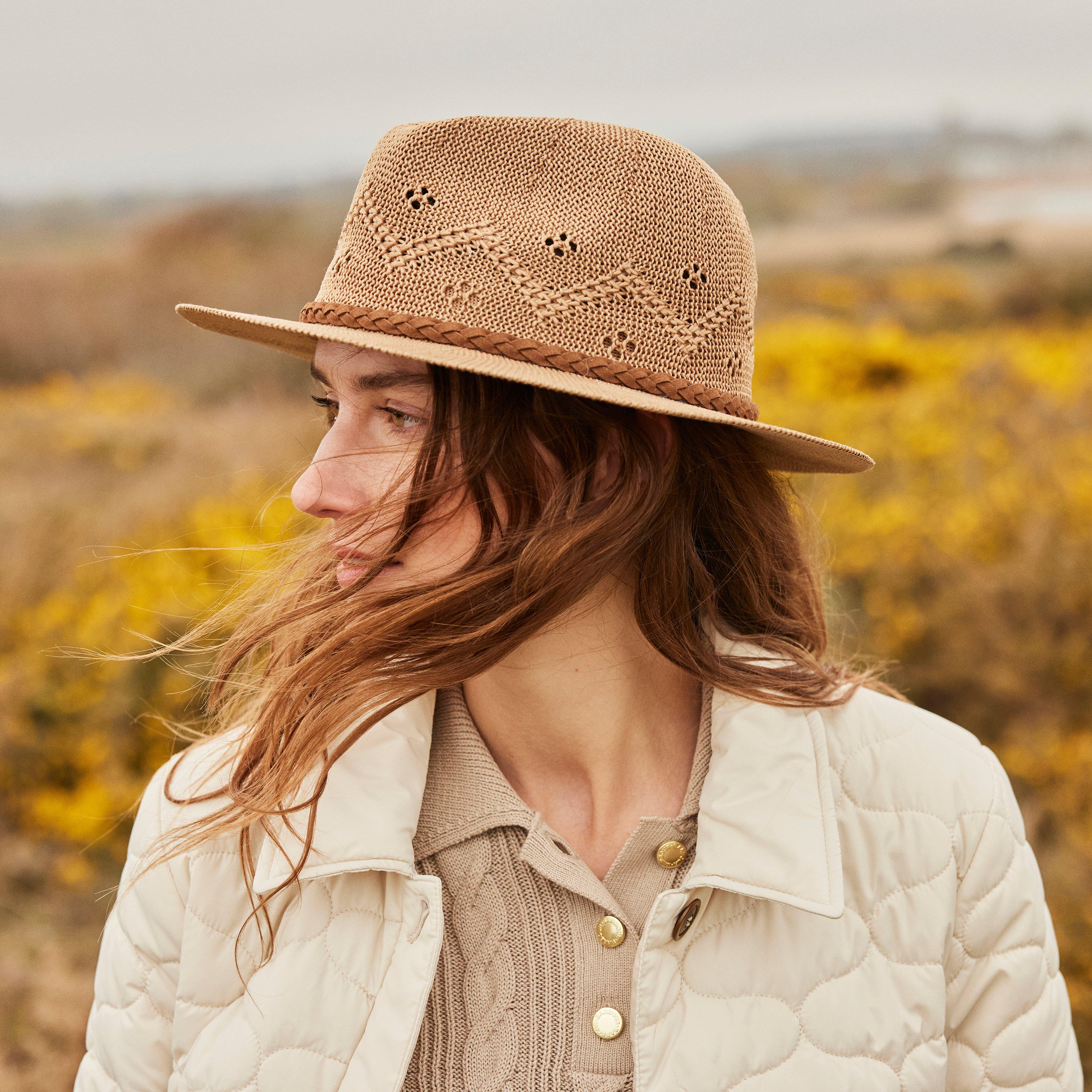 Womens Flowerdale Trilby Beige