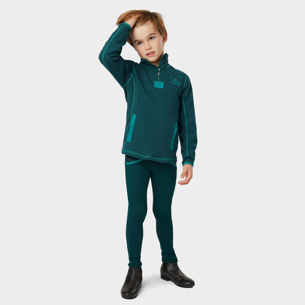 Mini Mari Micro Fleece Spruce