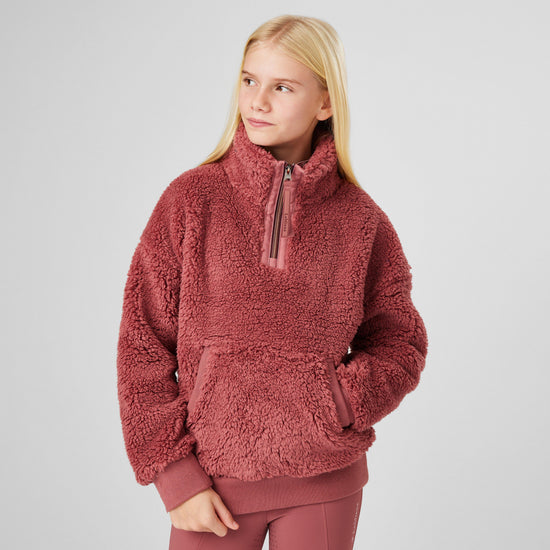 Young Rider Tia Teddy Fleece Orchid