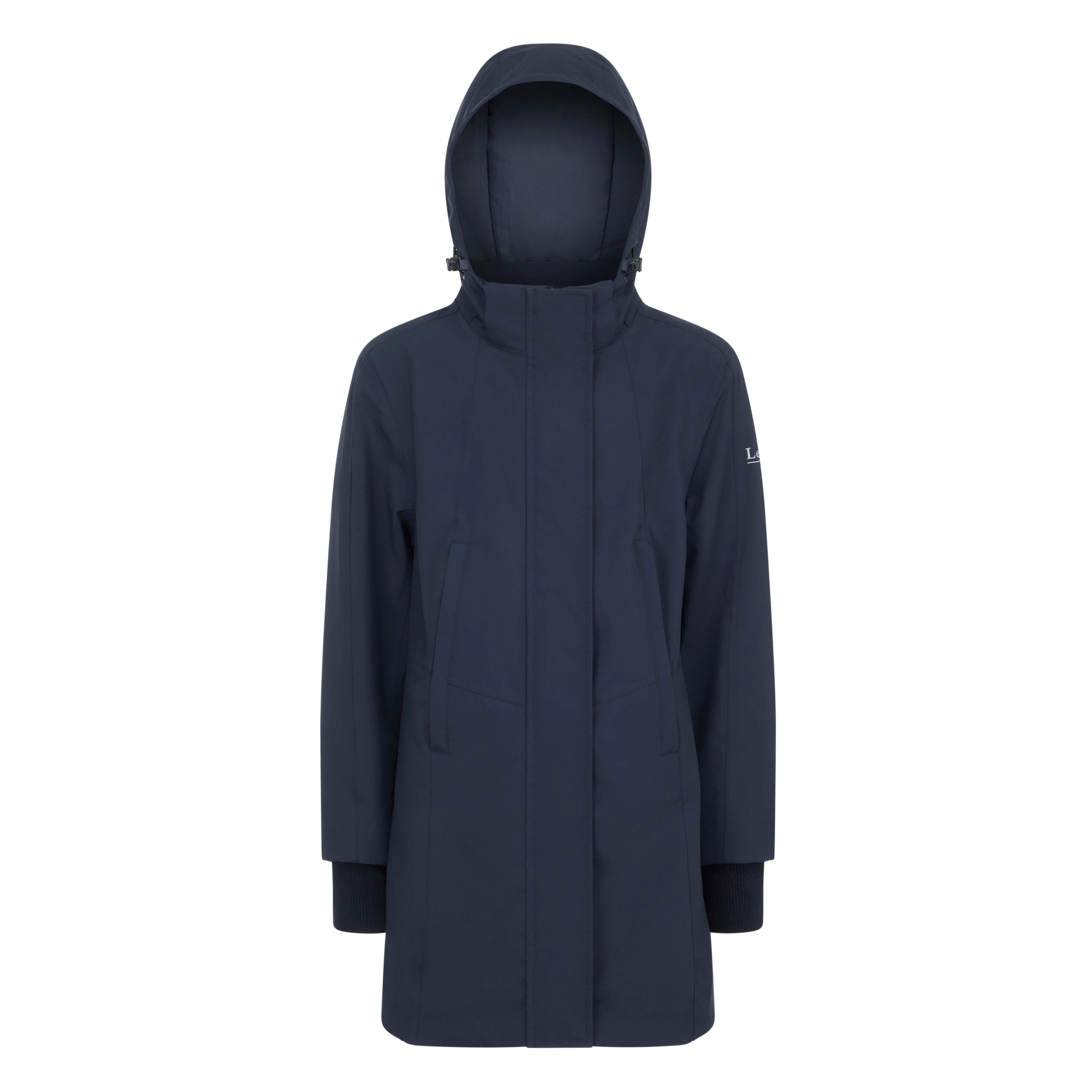Young Rider Junior Pro Waterproof Coat Navy