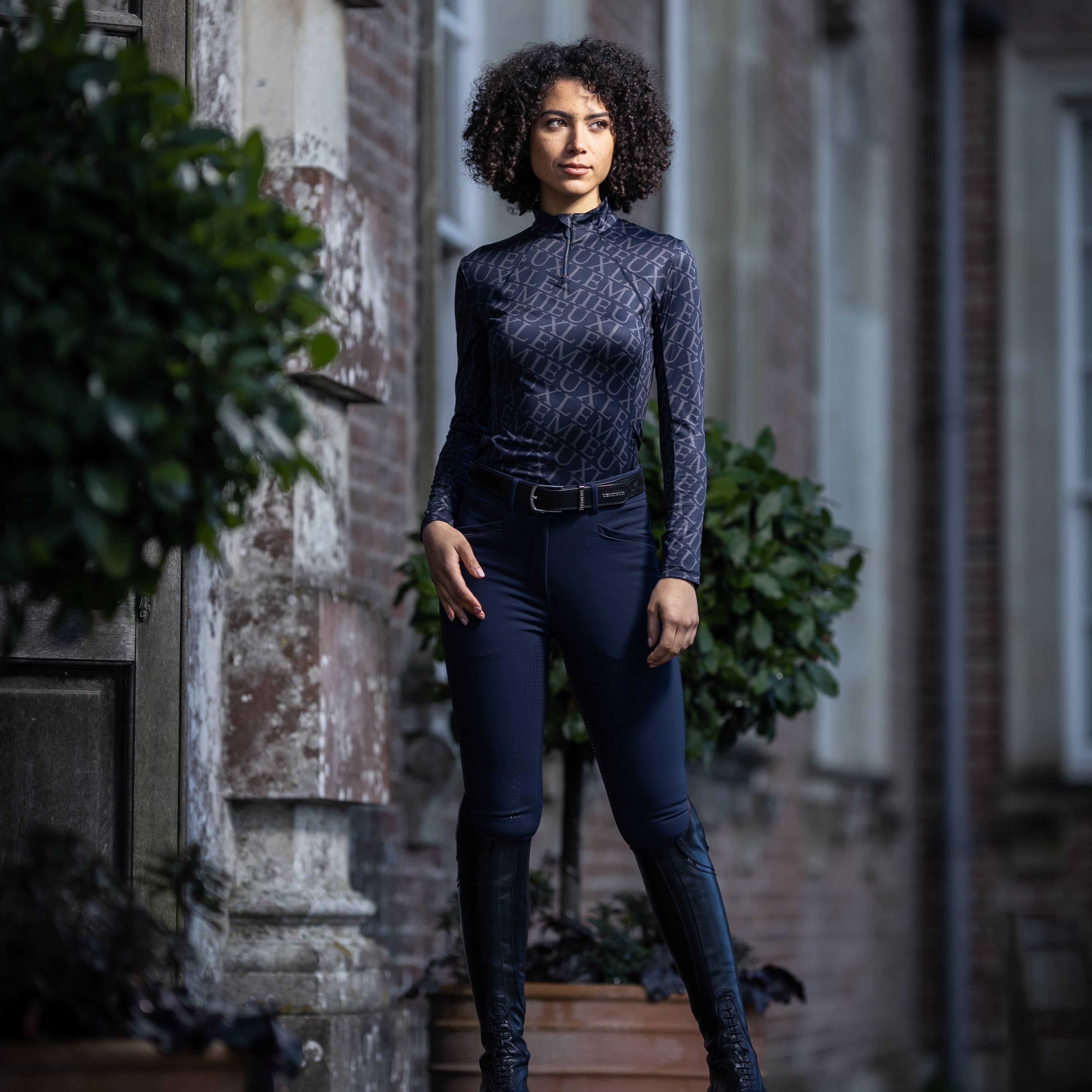 Womens Fleur Base Layer Navy
