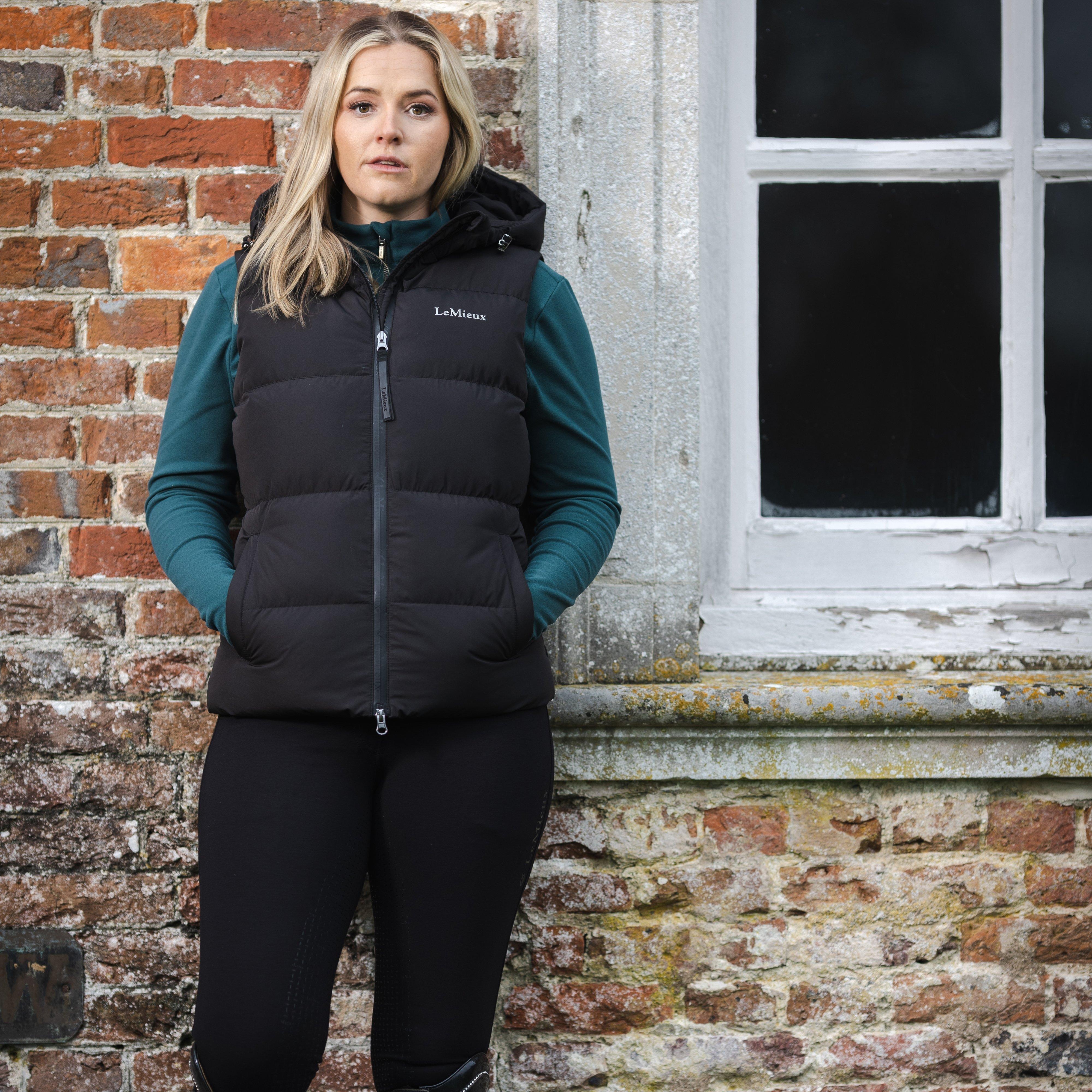 Womens Kenza Puffer Gilet Black