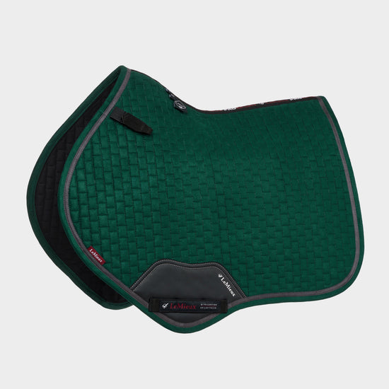 Classique Suede Close Contact Saddle Pad Spruce