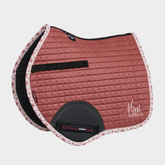 Mini Suede Jump Saddle Pad Orchid