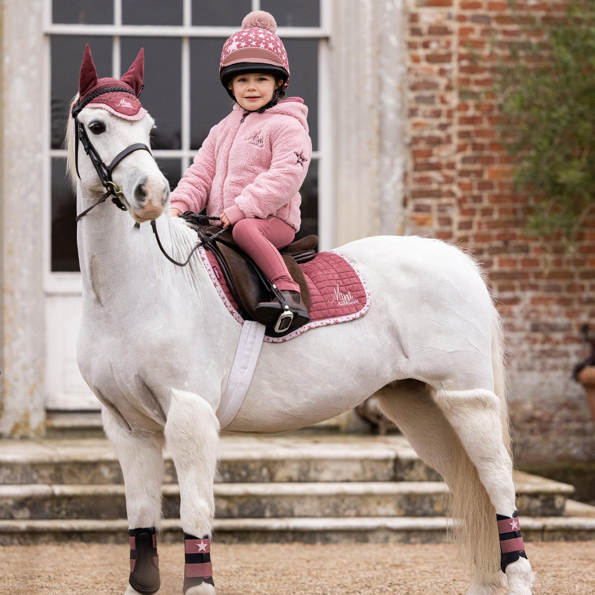 Mini Suede Jump Saddle Pad Orchid