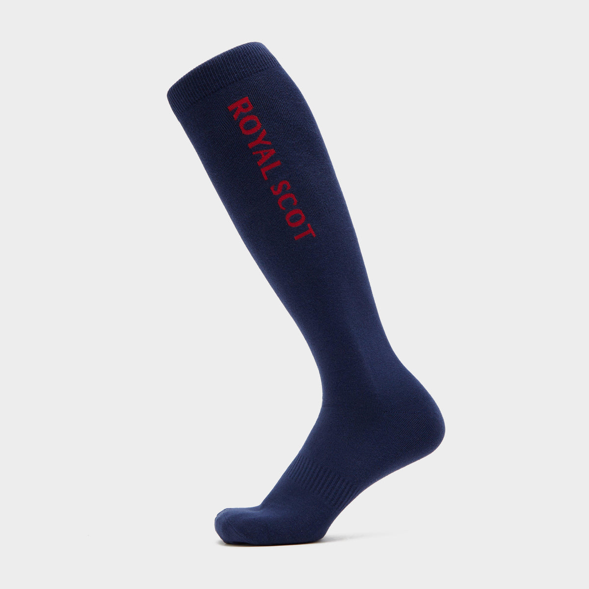 Womens Logo Riding Socks Navy/Red