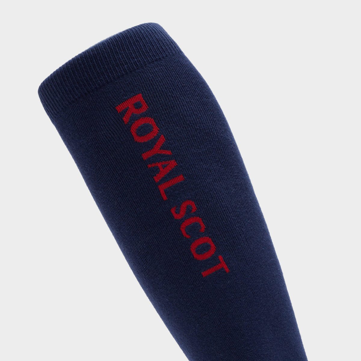 Womens Logo Riding Socks Navy/Red