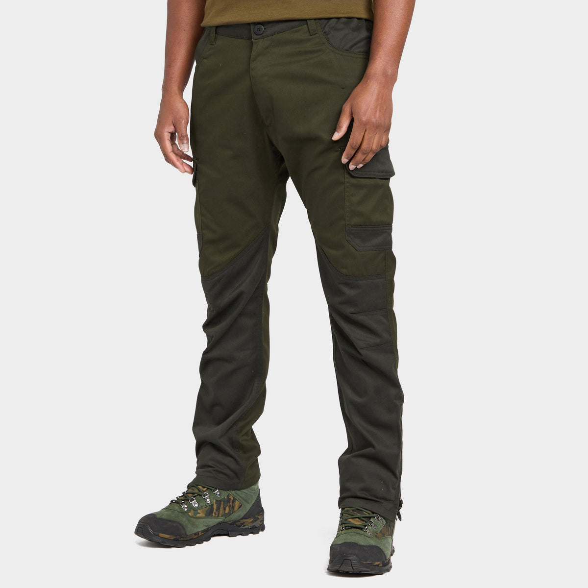 Mens Fieldman Trousers Green