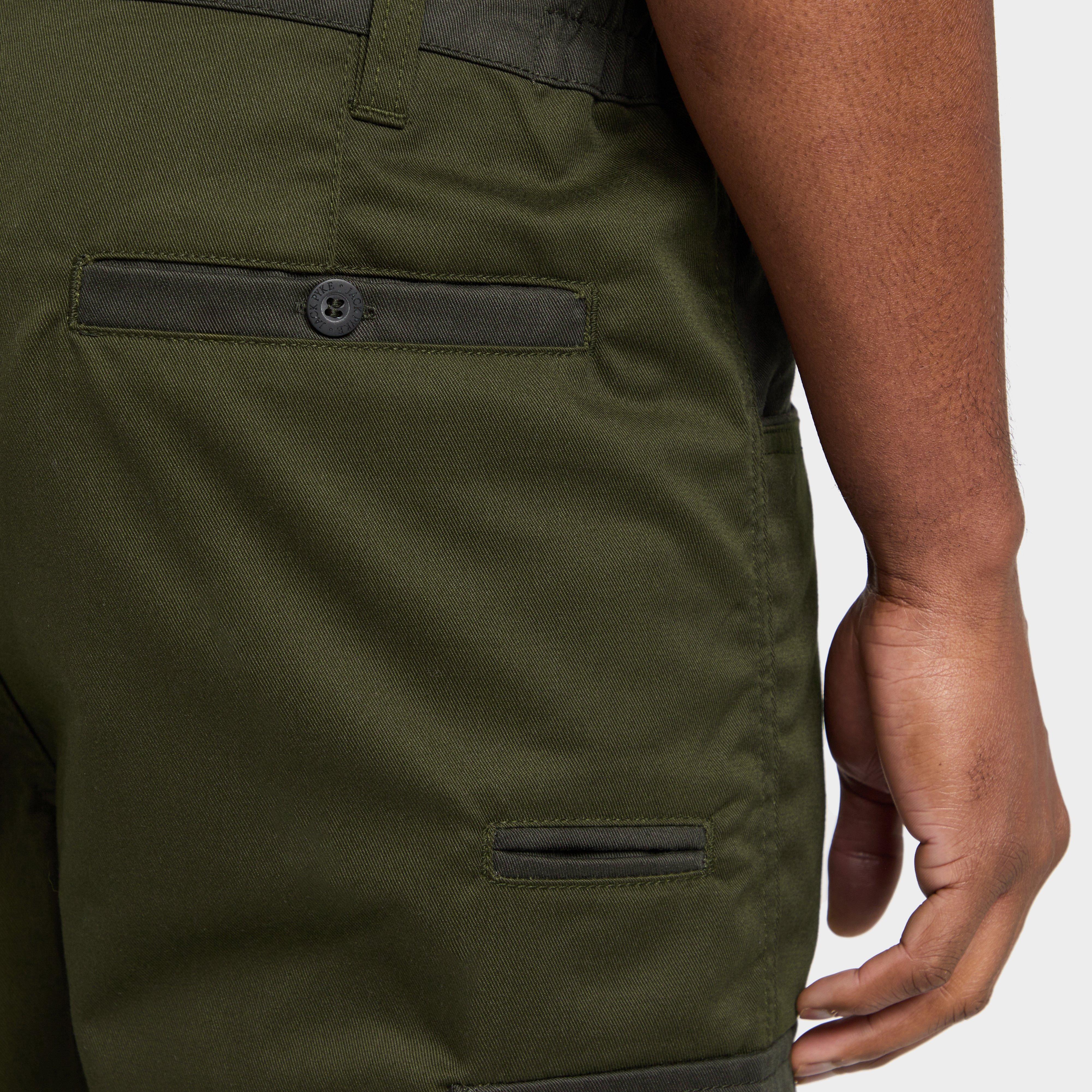 Mens Fieldman Trousers Green
