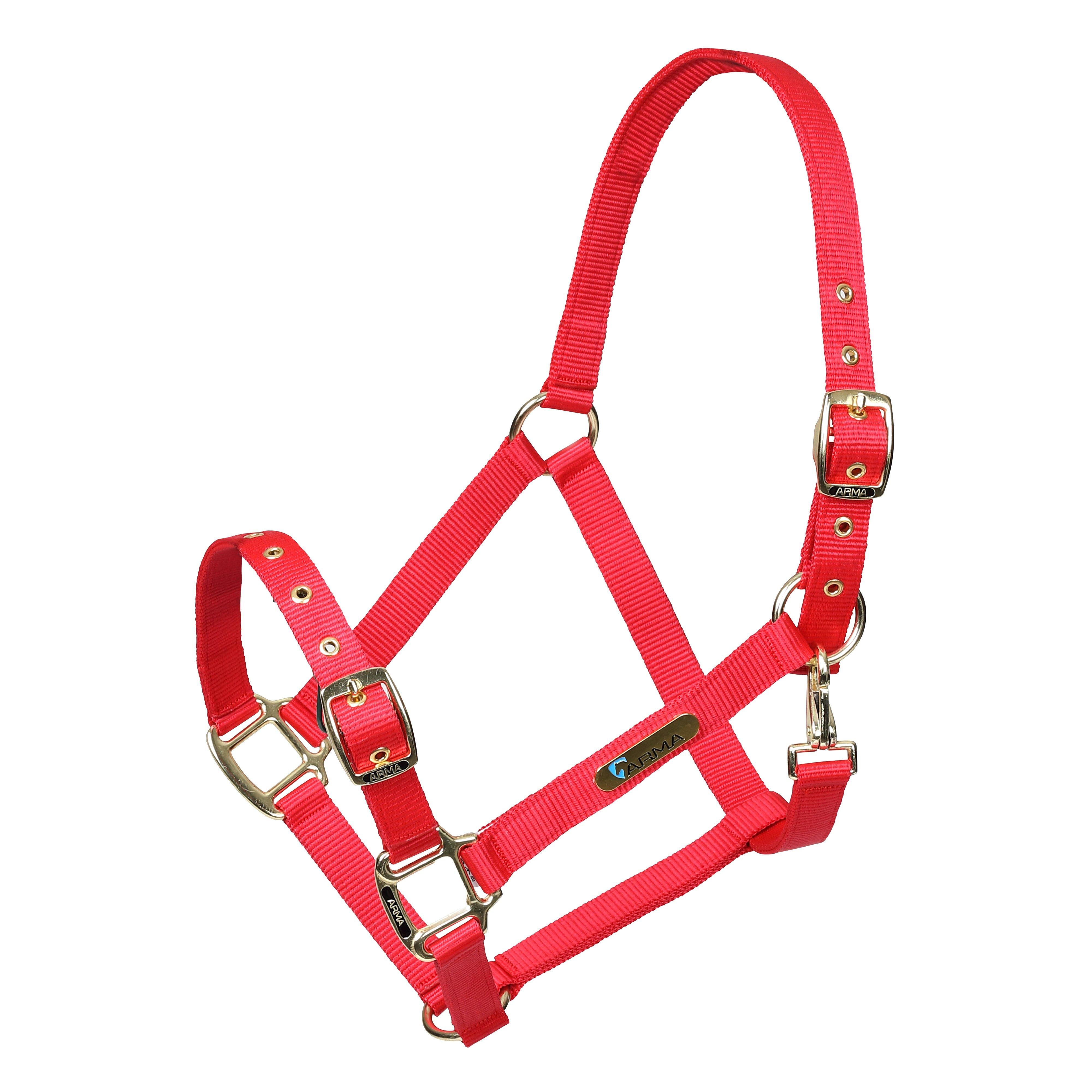 Adjustable Headcollar Red