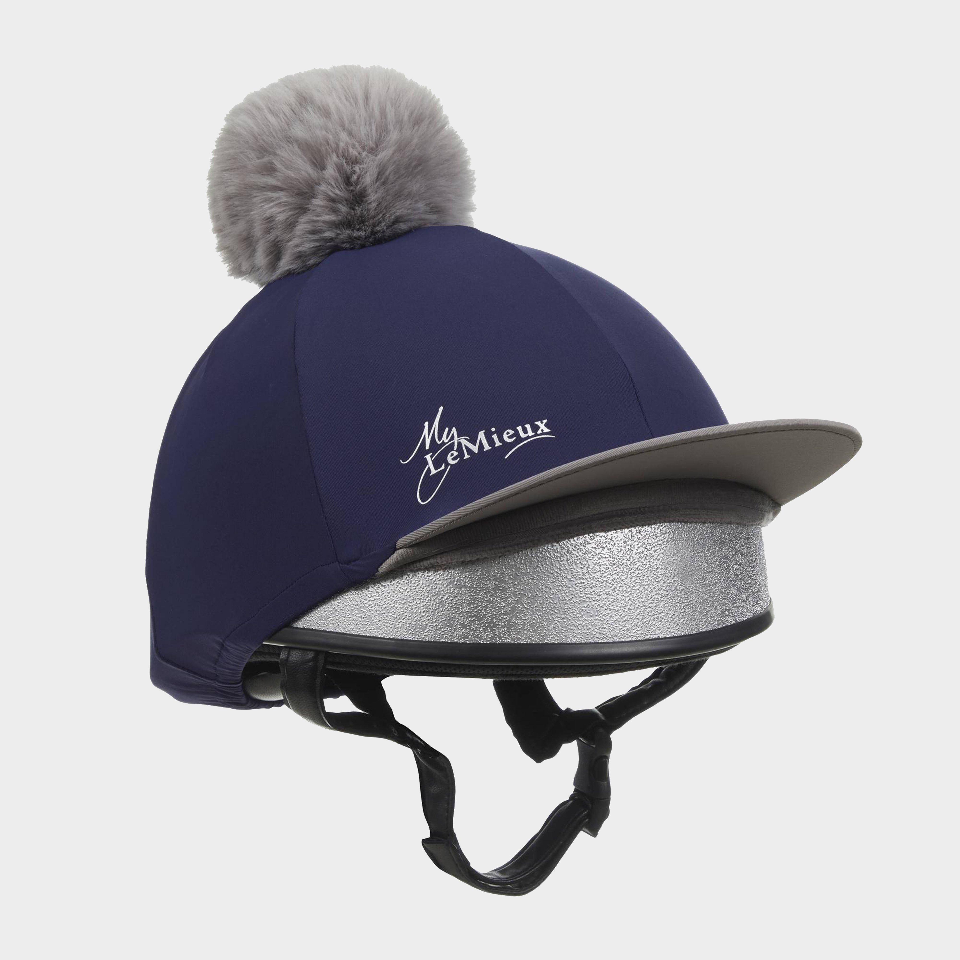 Pom Hat Silk Navy