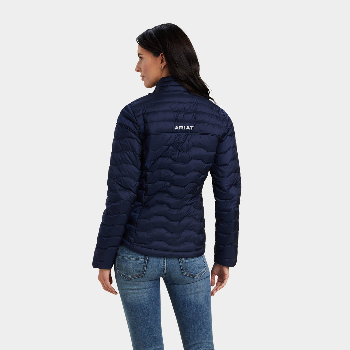 Womens Ideal Down Jacket Navy Eclipse