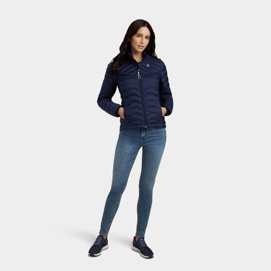 Womens Ideal Down Jacket Navy Eclipse