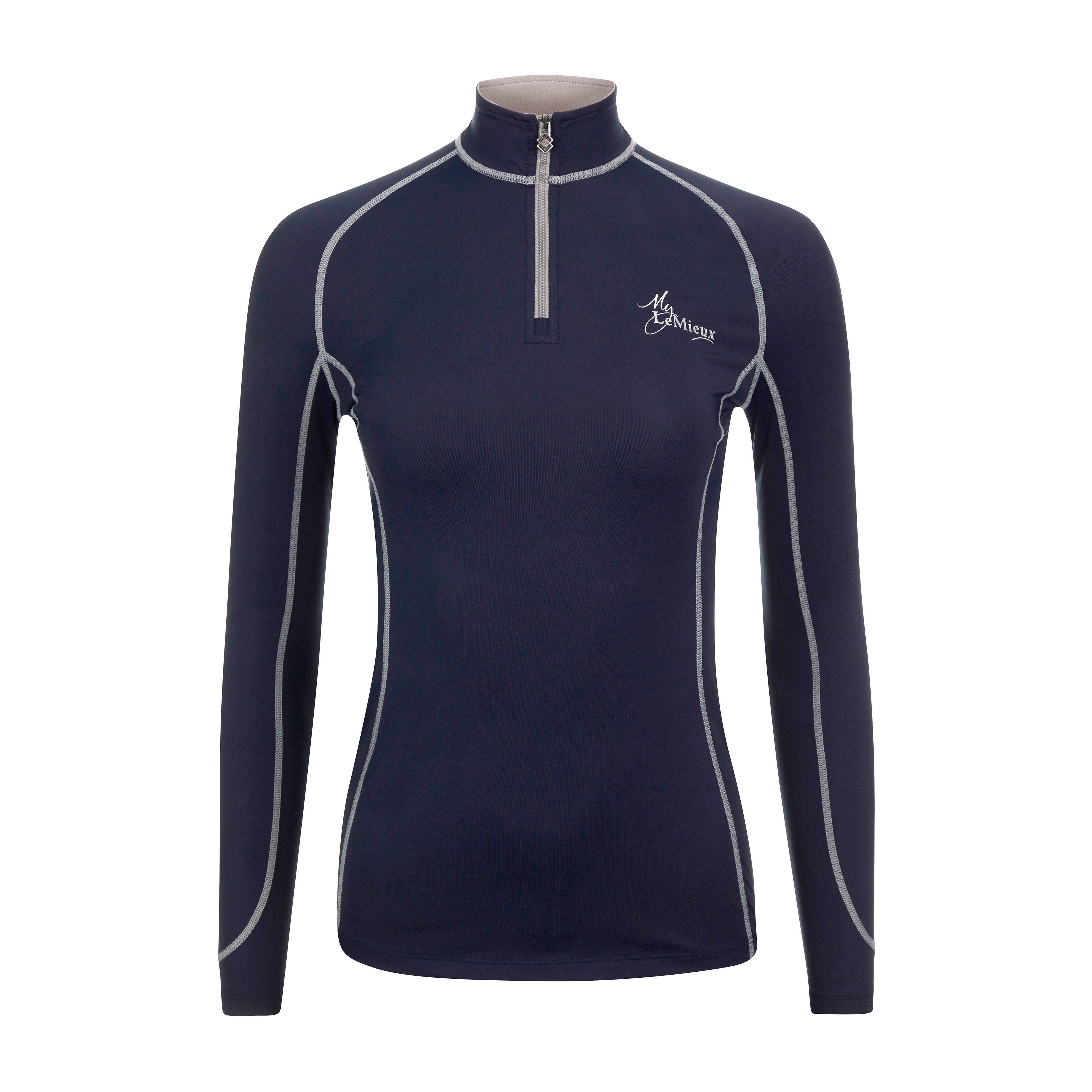 Womens My LeMieux Womens Base Layer Navy
