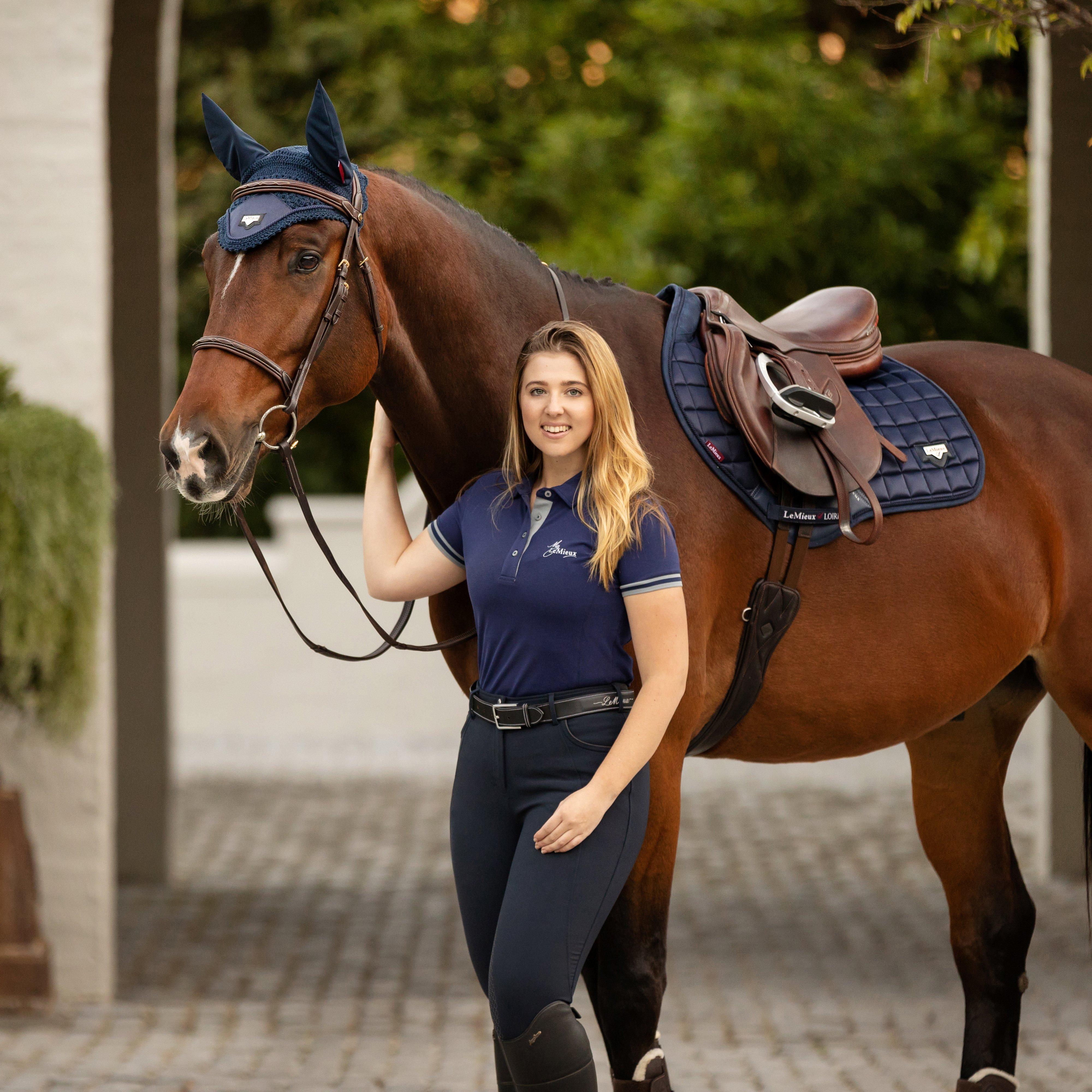 Womens Polo Shirt Navy