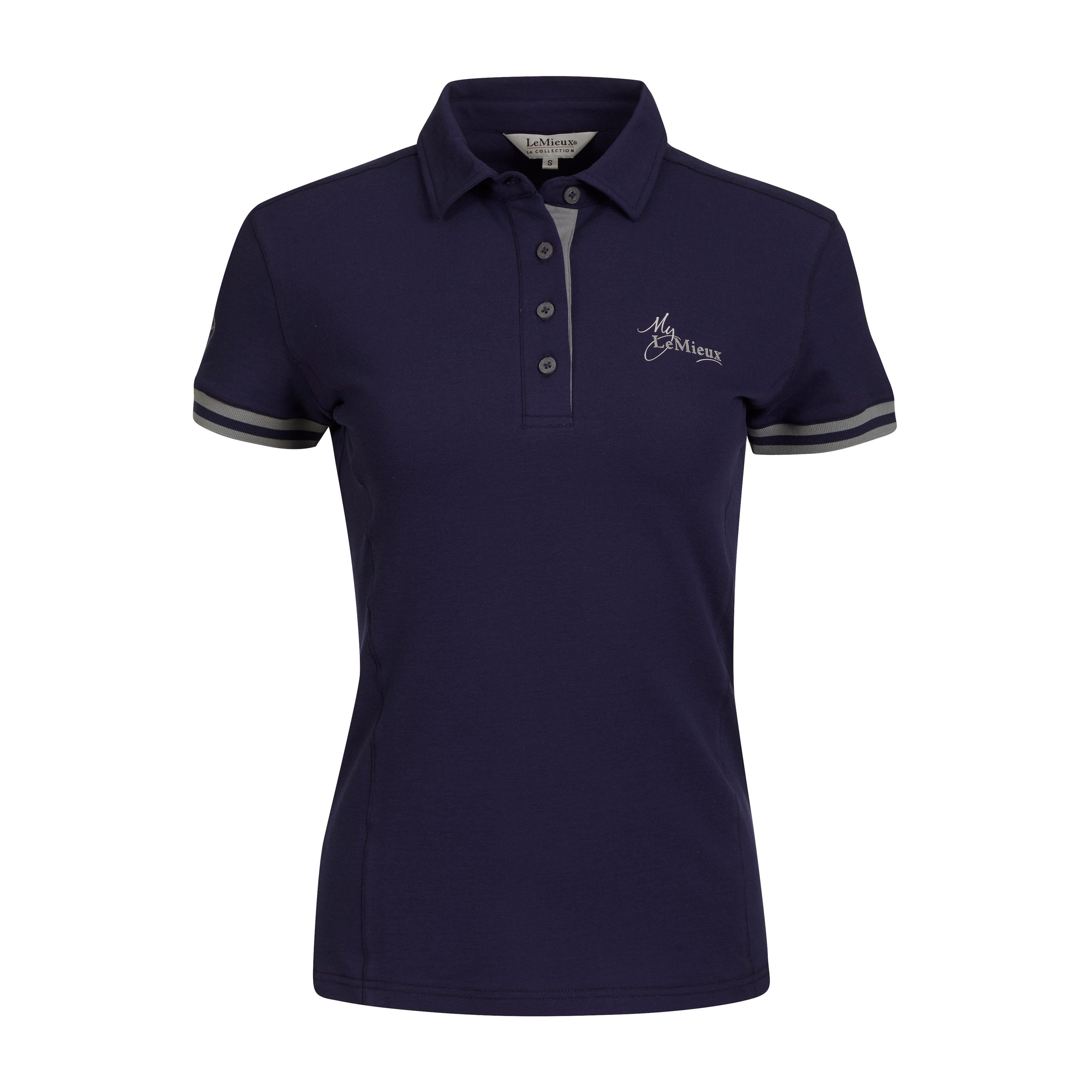 Womens Polo Shirt Navy