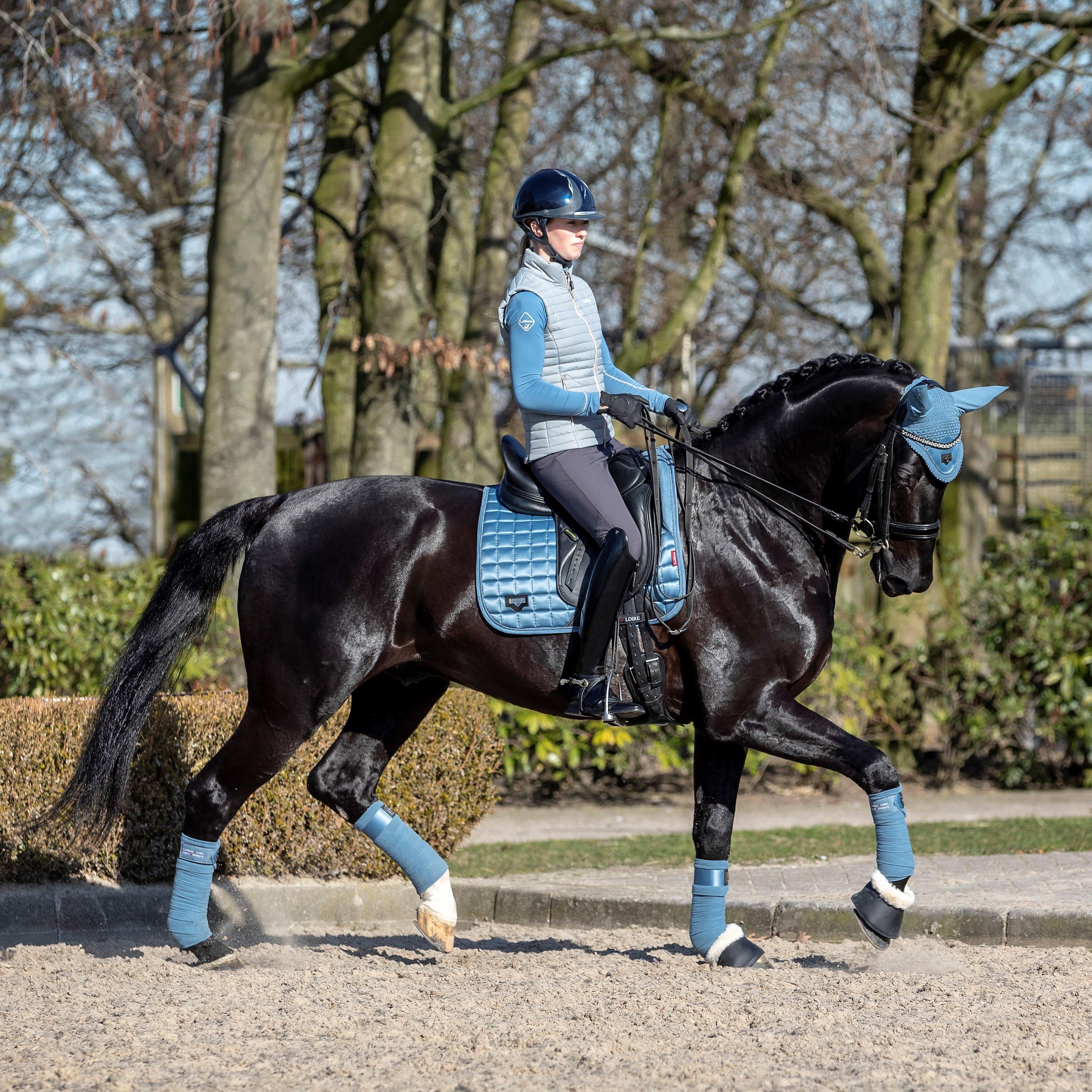 Loire Classic Dressage Square Ice Blue