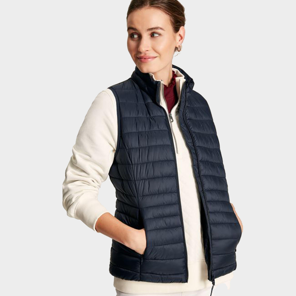 Womens Bramley Showerproof Packable Gilet Blue