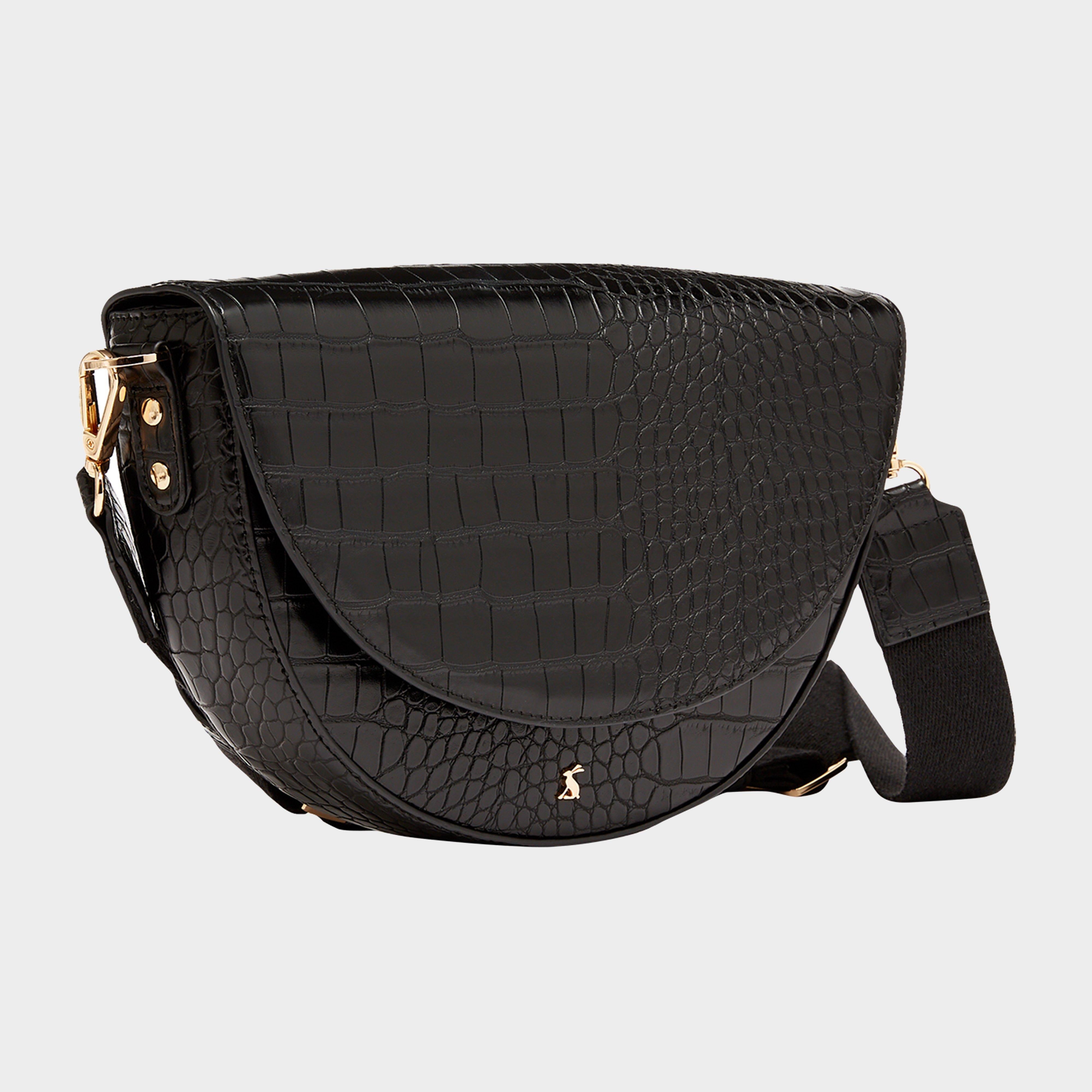Clara Half Moon PU Bag Black