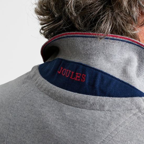 Mens Woody Polo Shirt Grey Marl