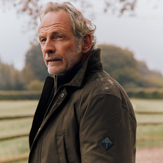 Mens Arbury Multi-pocket Waterproof With Padded Lining Coat Brown