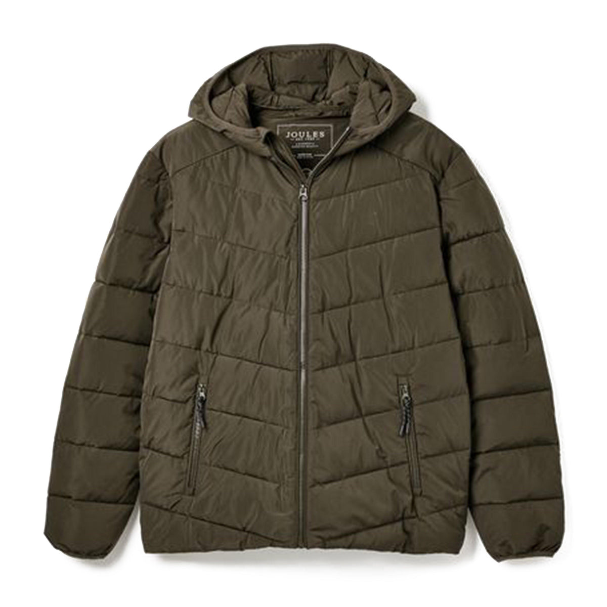 Mens Pearson Padded Shower Resistant Coat Green