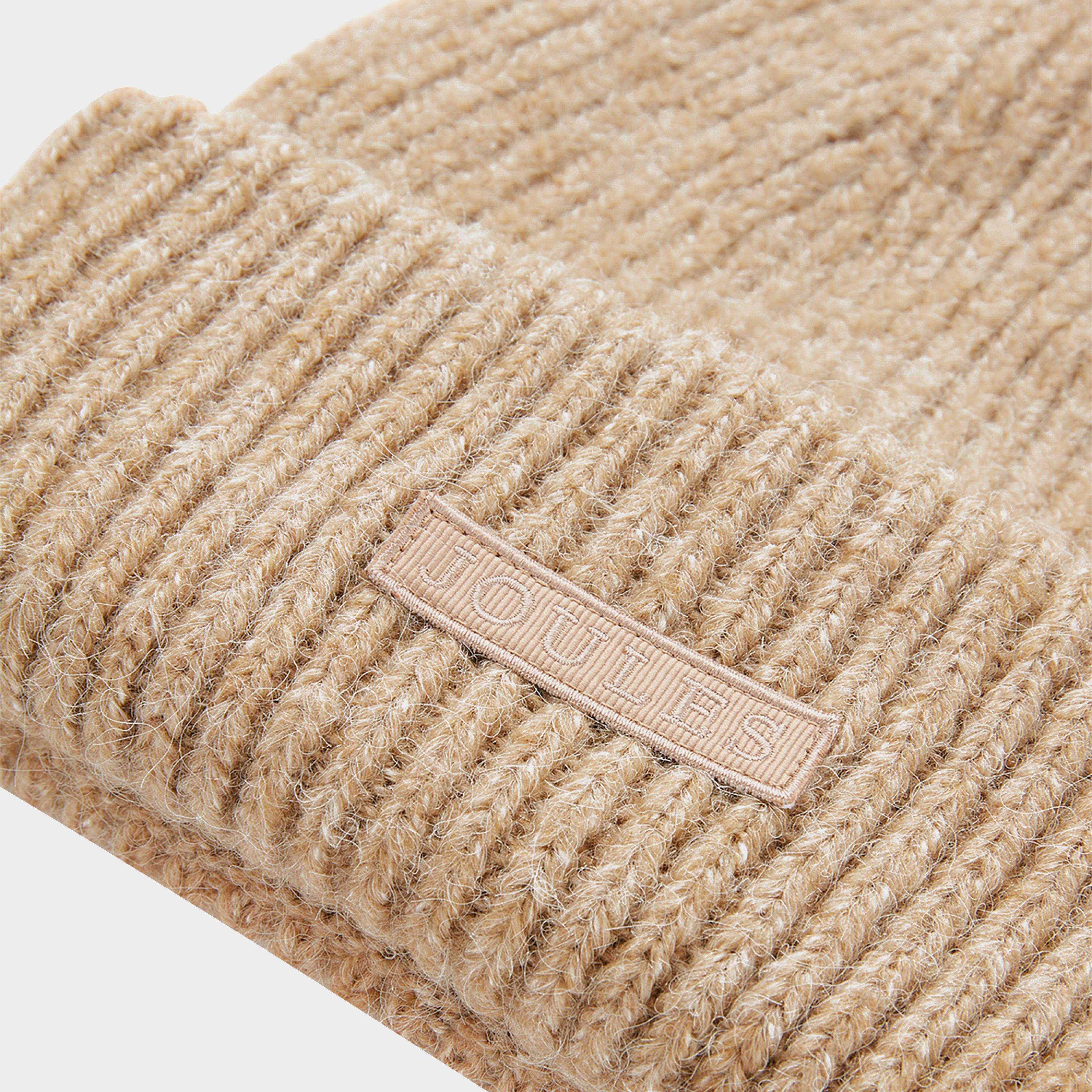 Womens Eloise Soft Oversized Beanie Hat Oat