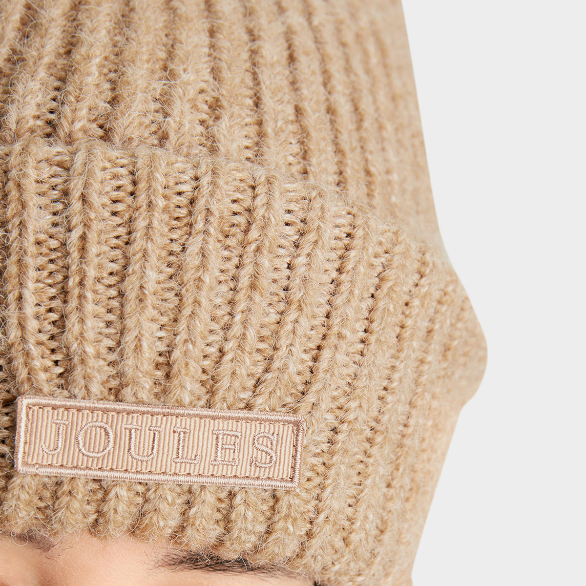 Womens Eloise Soft Oversized Beanie Hat Oat