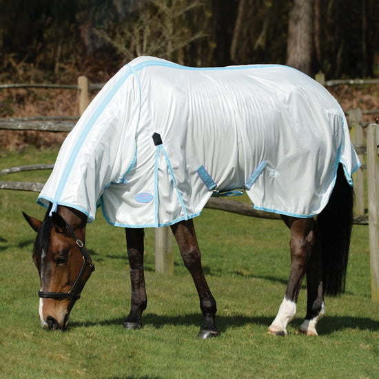 ComFiTec Essential Mesh II Combo Neck Rug White/Light Blue/Purple