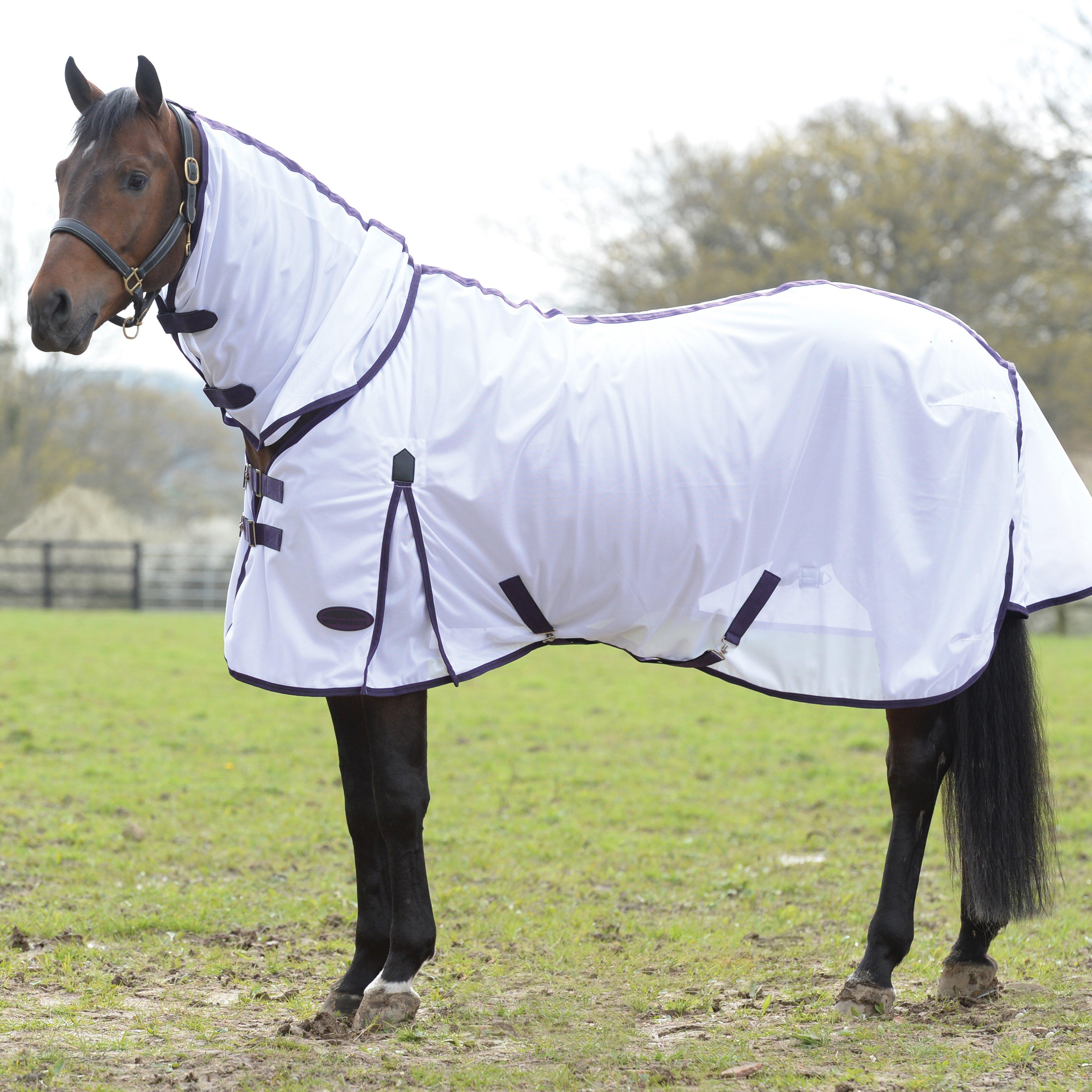 ComFiTec Essential Mesh Combo Neck Rug White/Purple/Black