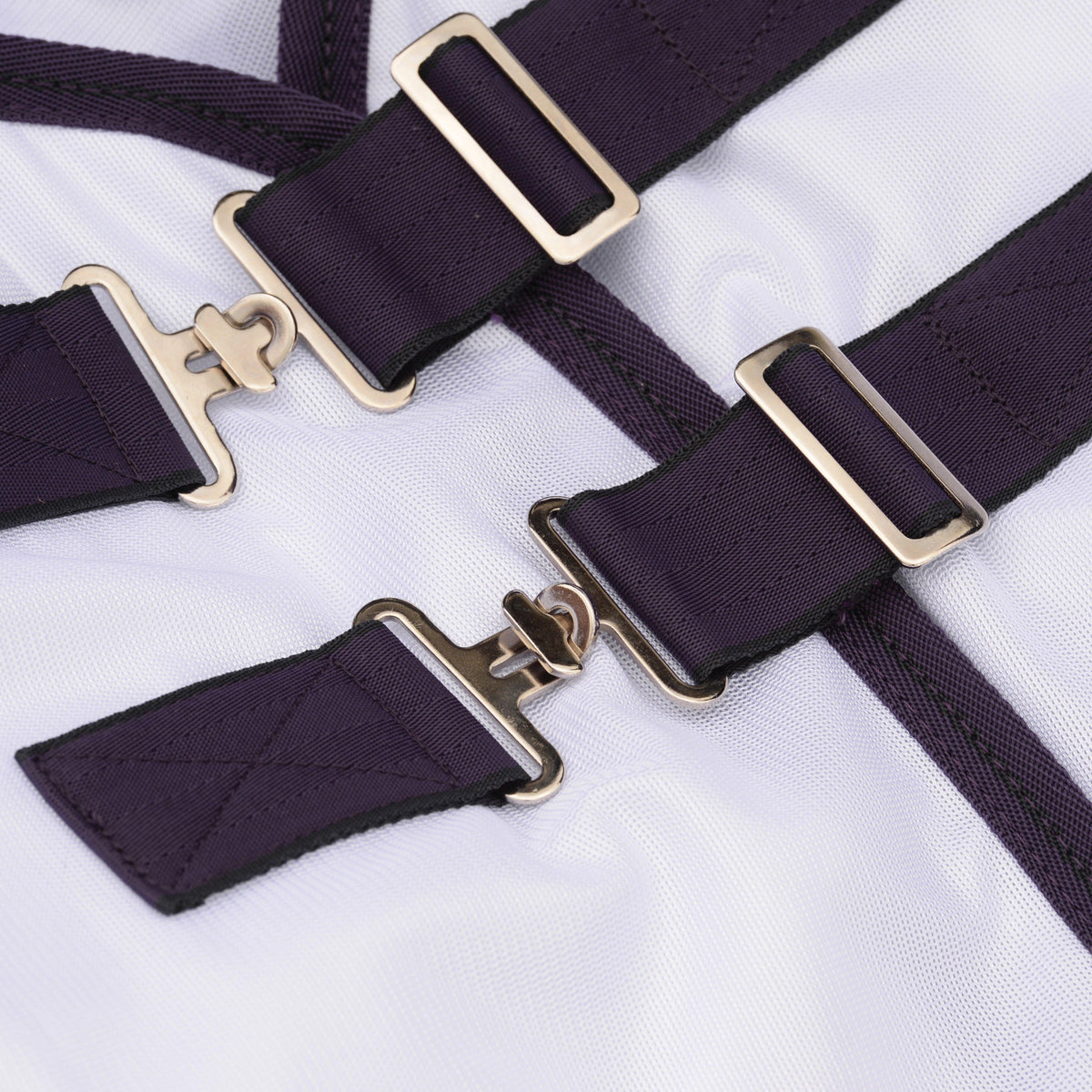 ComFiTec Essential Mesh Combo Neck Rug White/Purple/Black