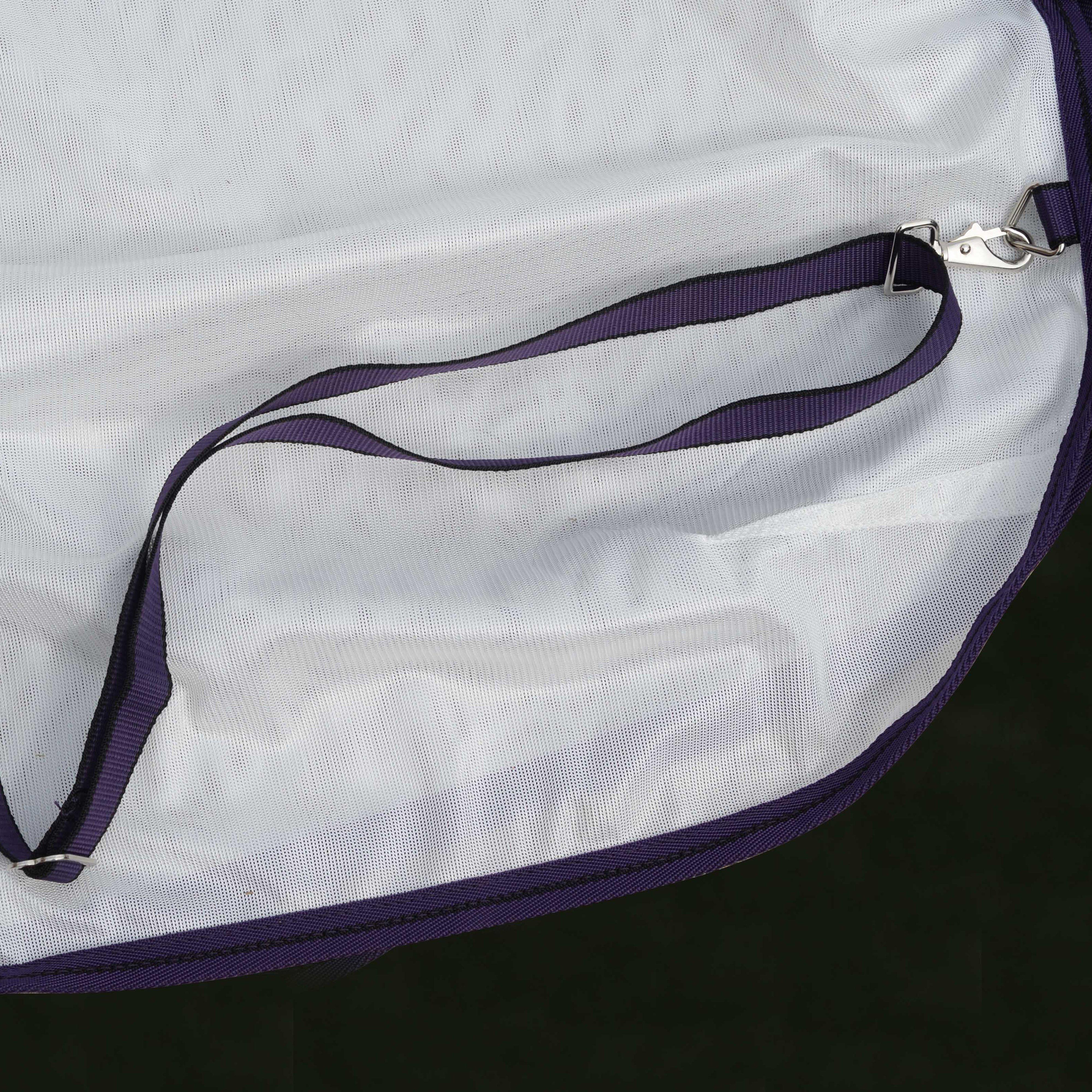 ComFiTec Essential Mesh Combo Neck Rug White/Purple/Black