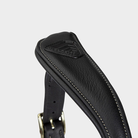 RAPIDA Comfort Leather Headcollar Black