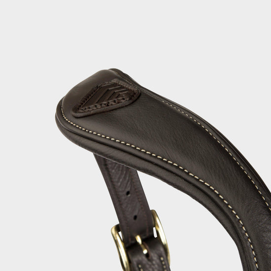 RAPIDA Comfort Leather Headcollar Havana