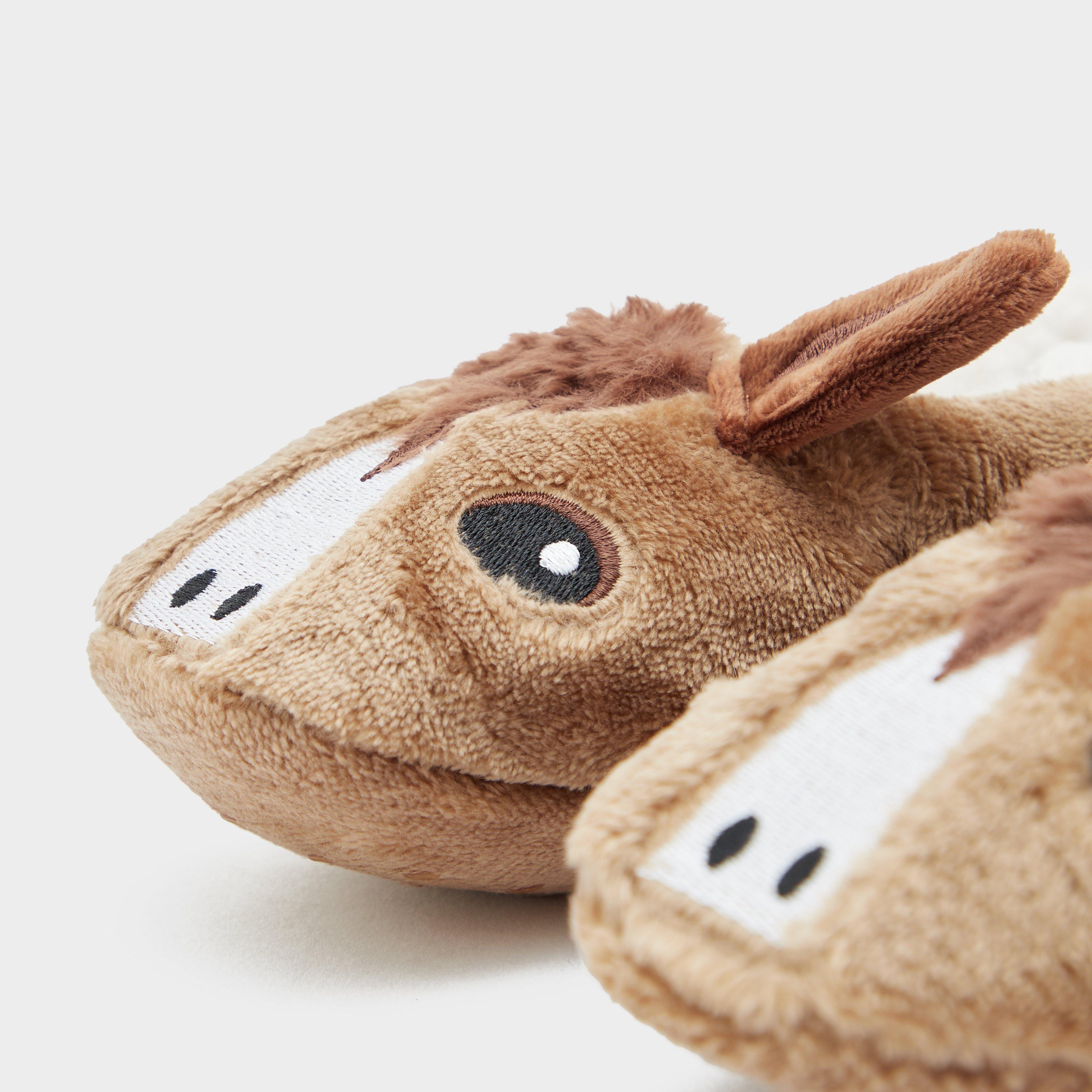 Kids Wild Feet Fluffy Footsie Slippers Horse