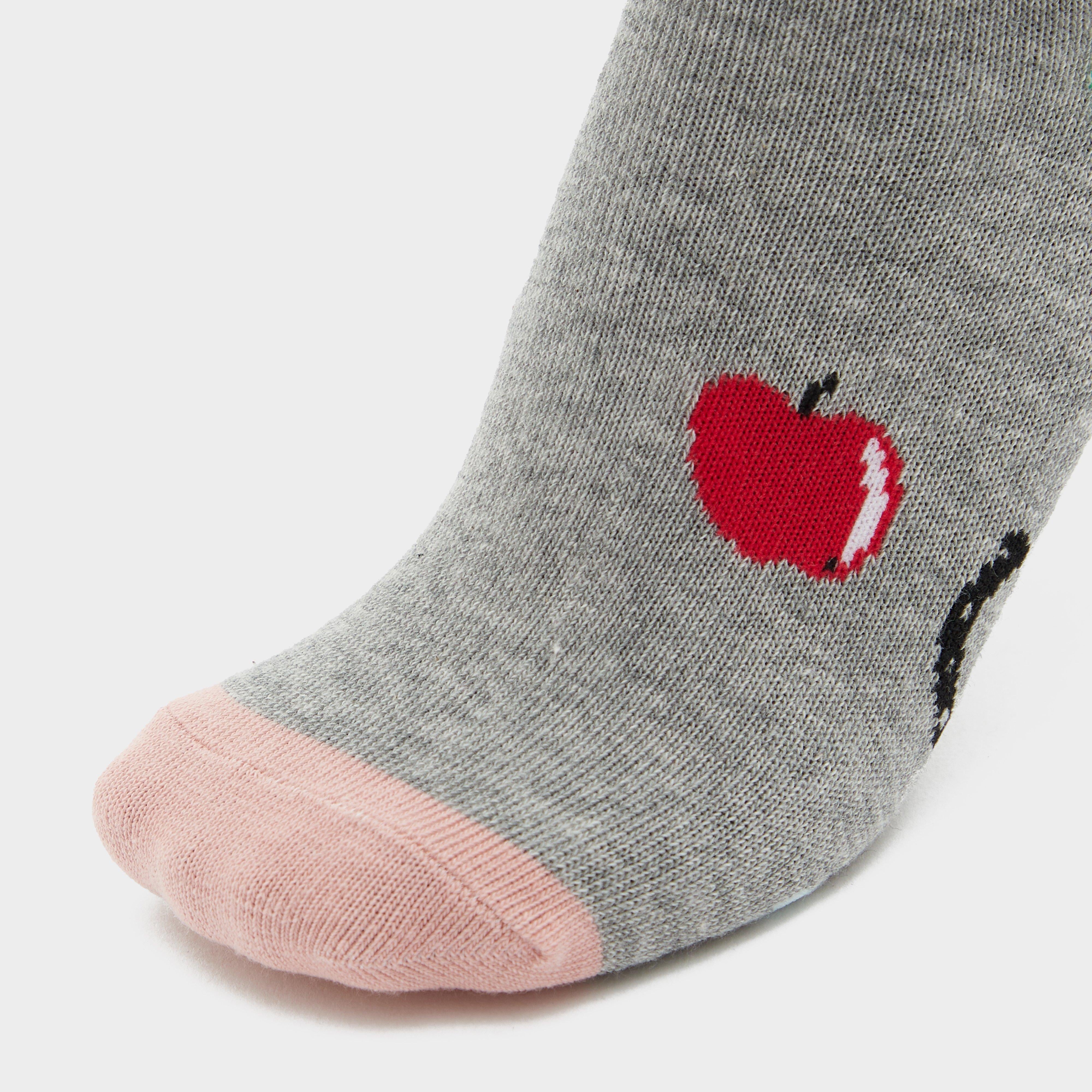 Adults Wild Feet 3 Pack Socks Horsing Around