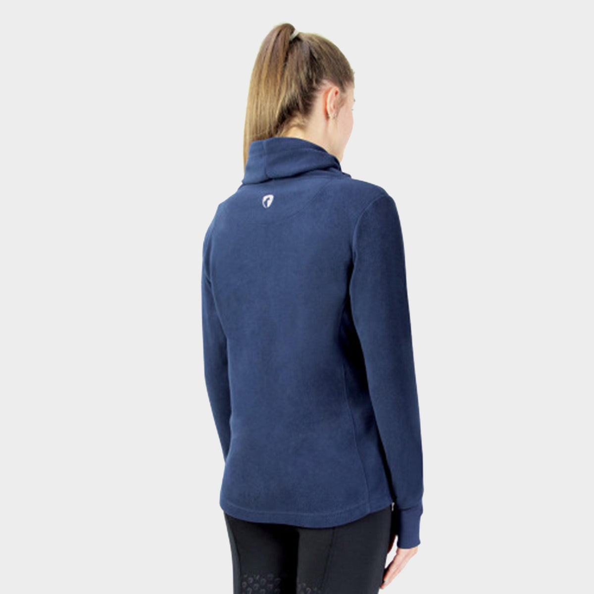 Womens Synergy Cowl Neck Top Navy