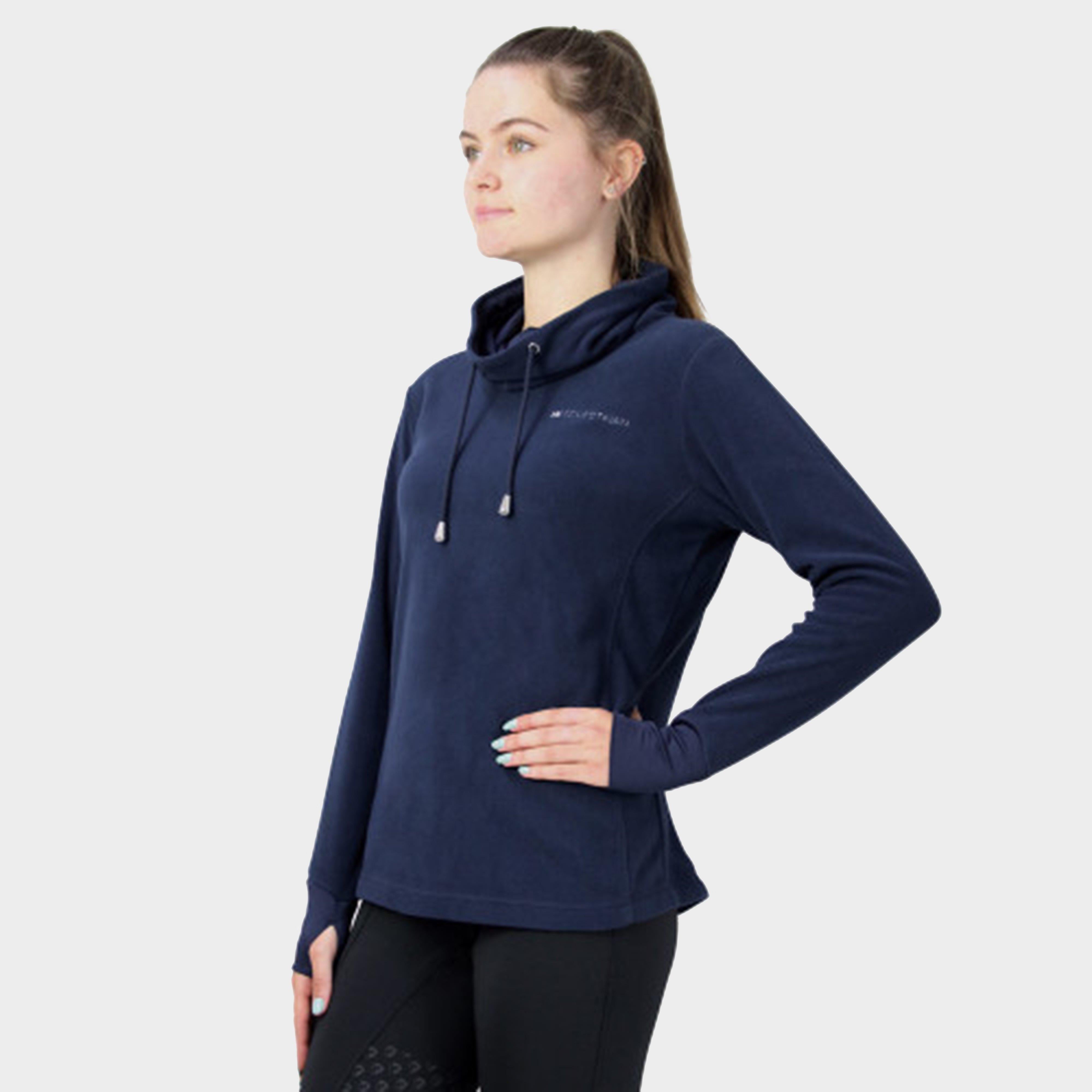 Womens Synergy Cowl Neck Top Navy