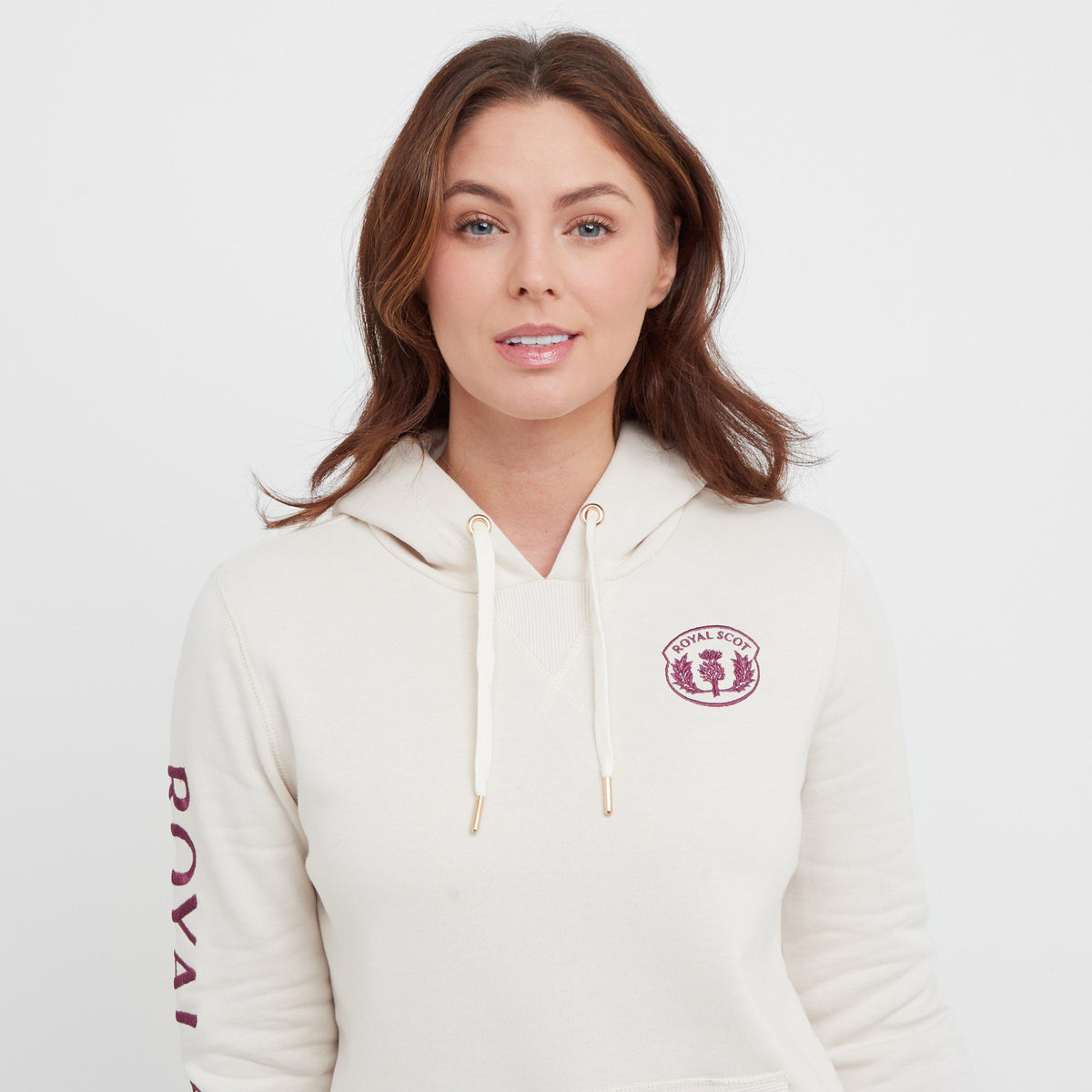 Womens Abigail Hooded Sweatshirt Cloud