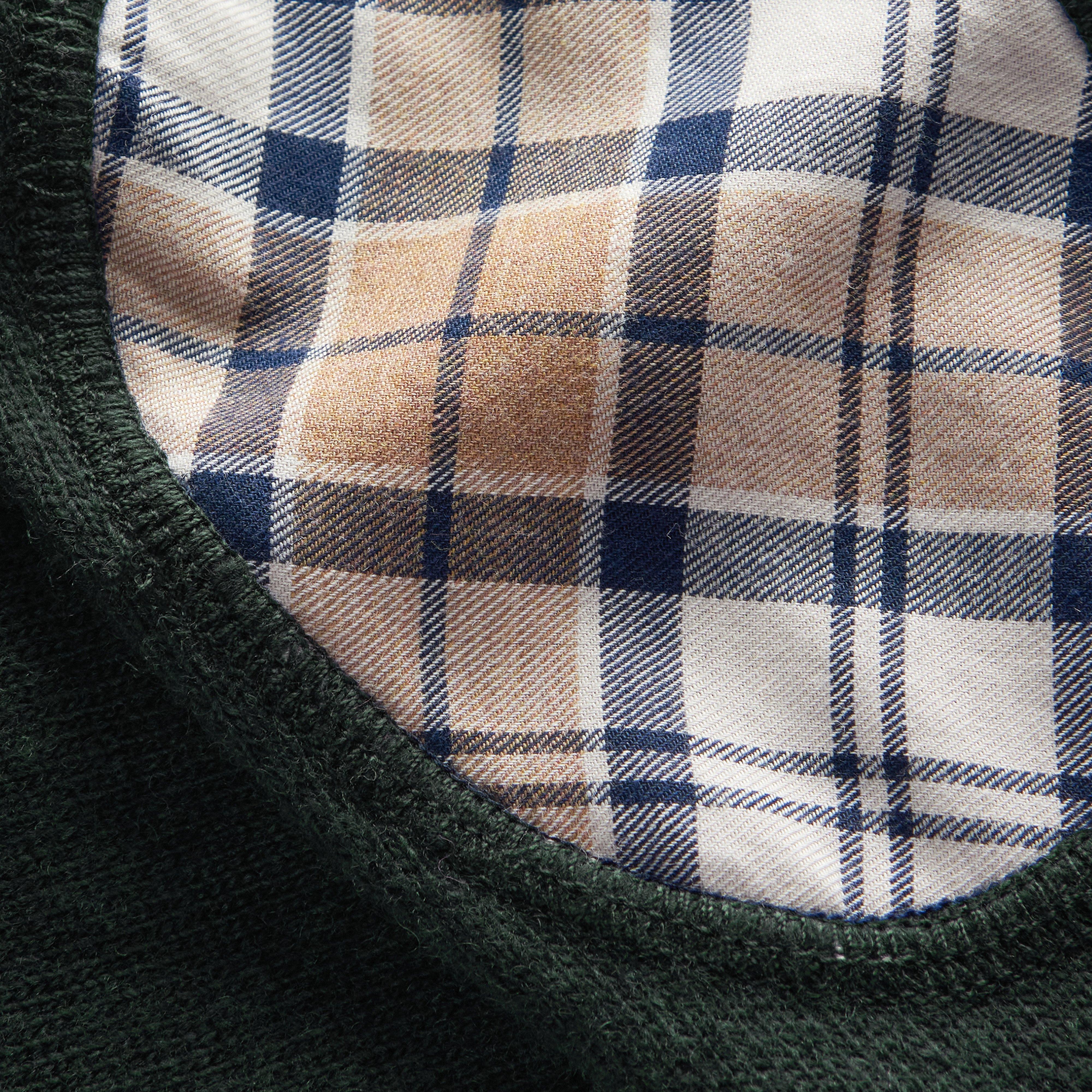 Womens Pendle Knitted Jumper Warm Olive/Fawn