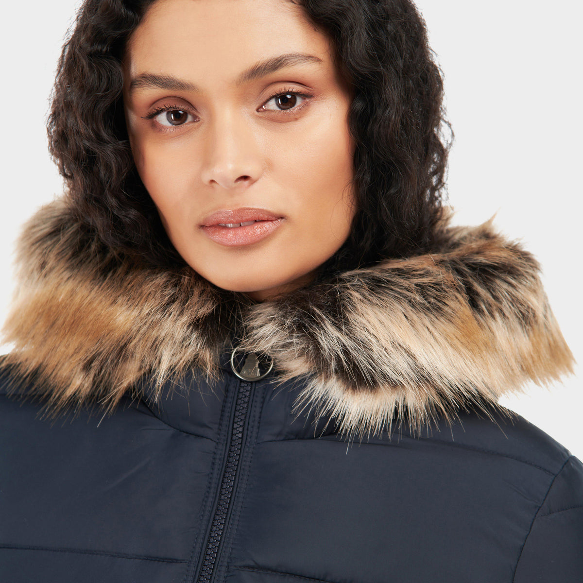 Womens Midhurst Quilted Jacket Dark Navy