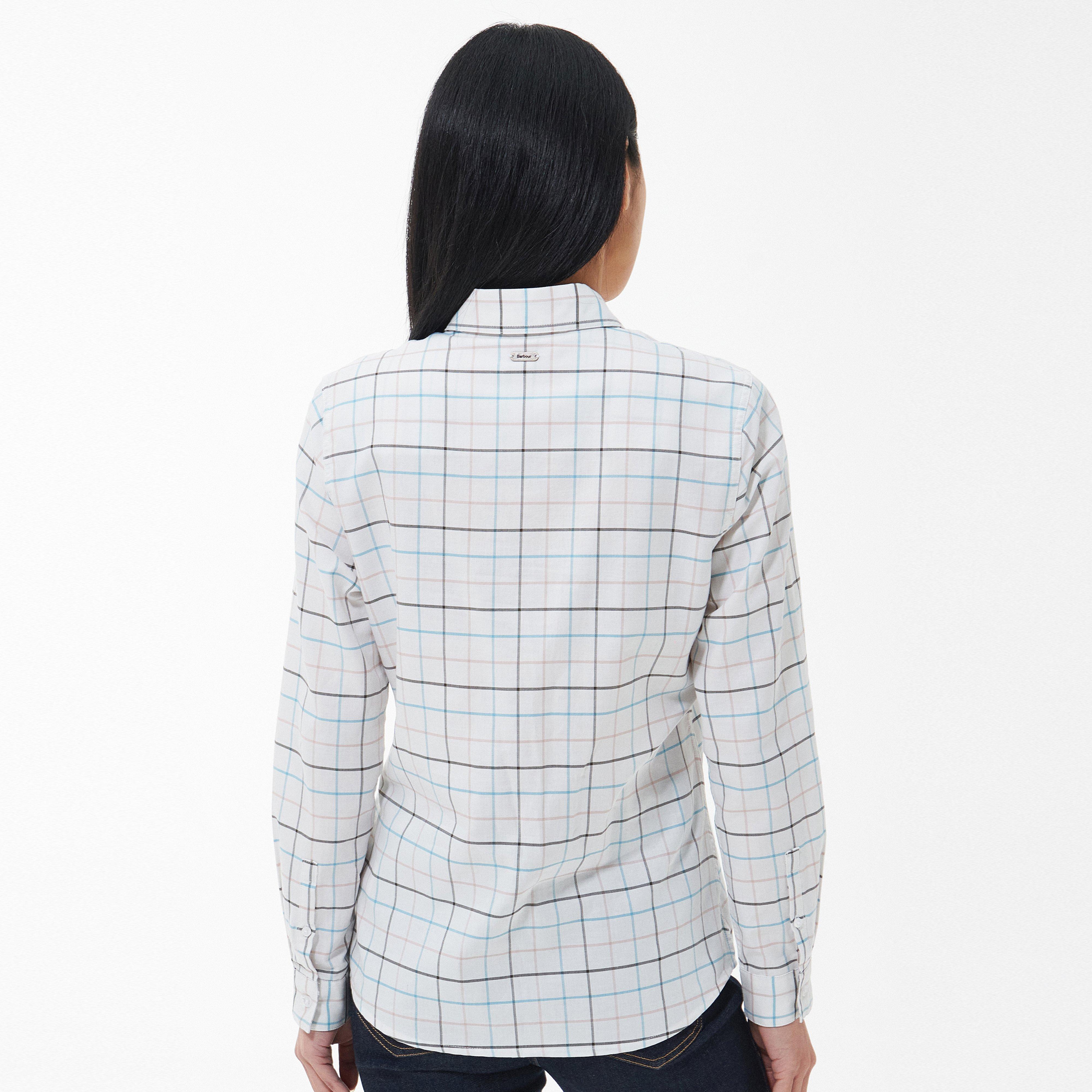 Womens Triplebar Shirt Cloud/Olive