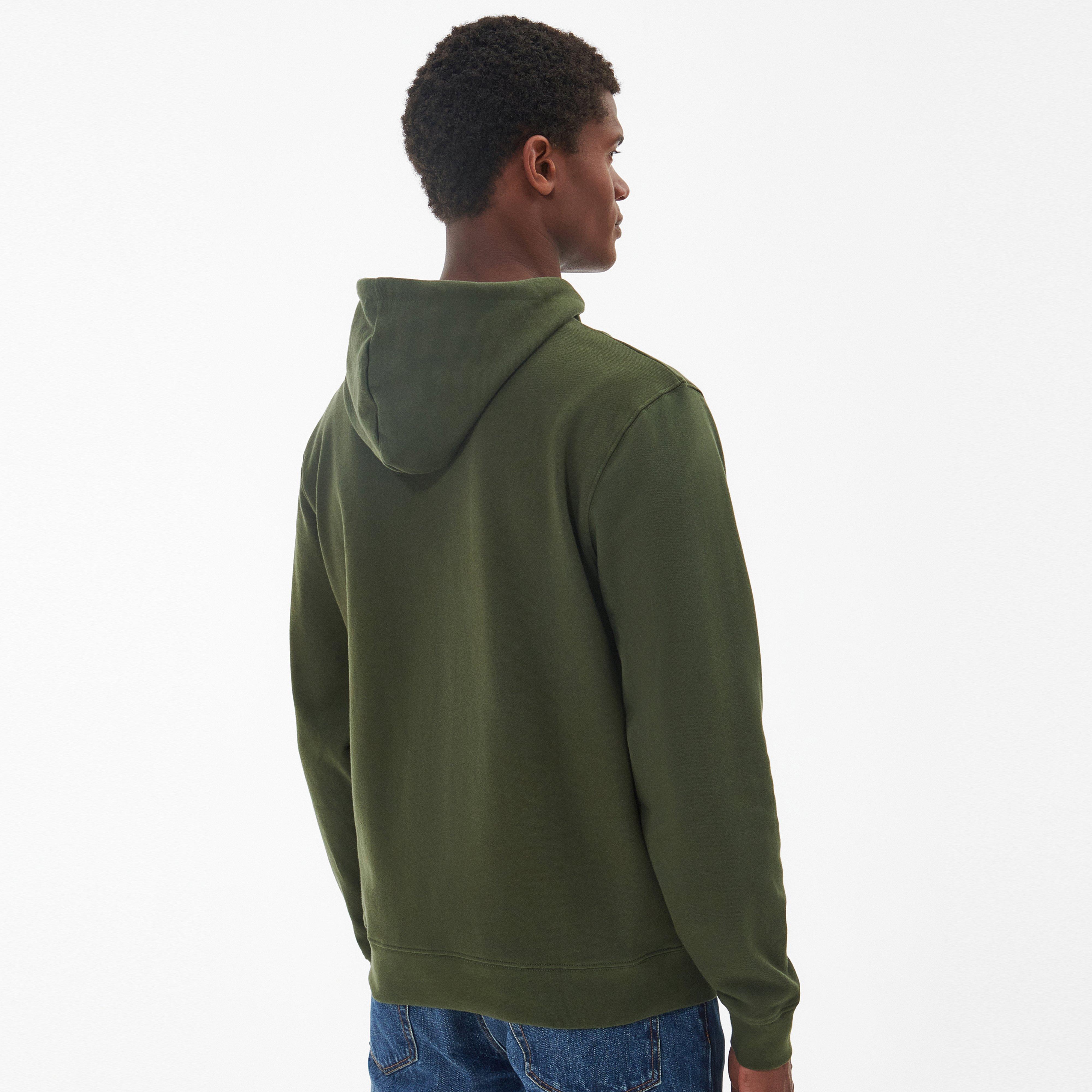 Mens Grassington Hoodie Olive