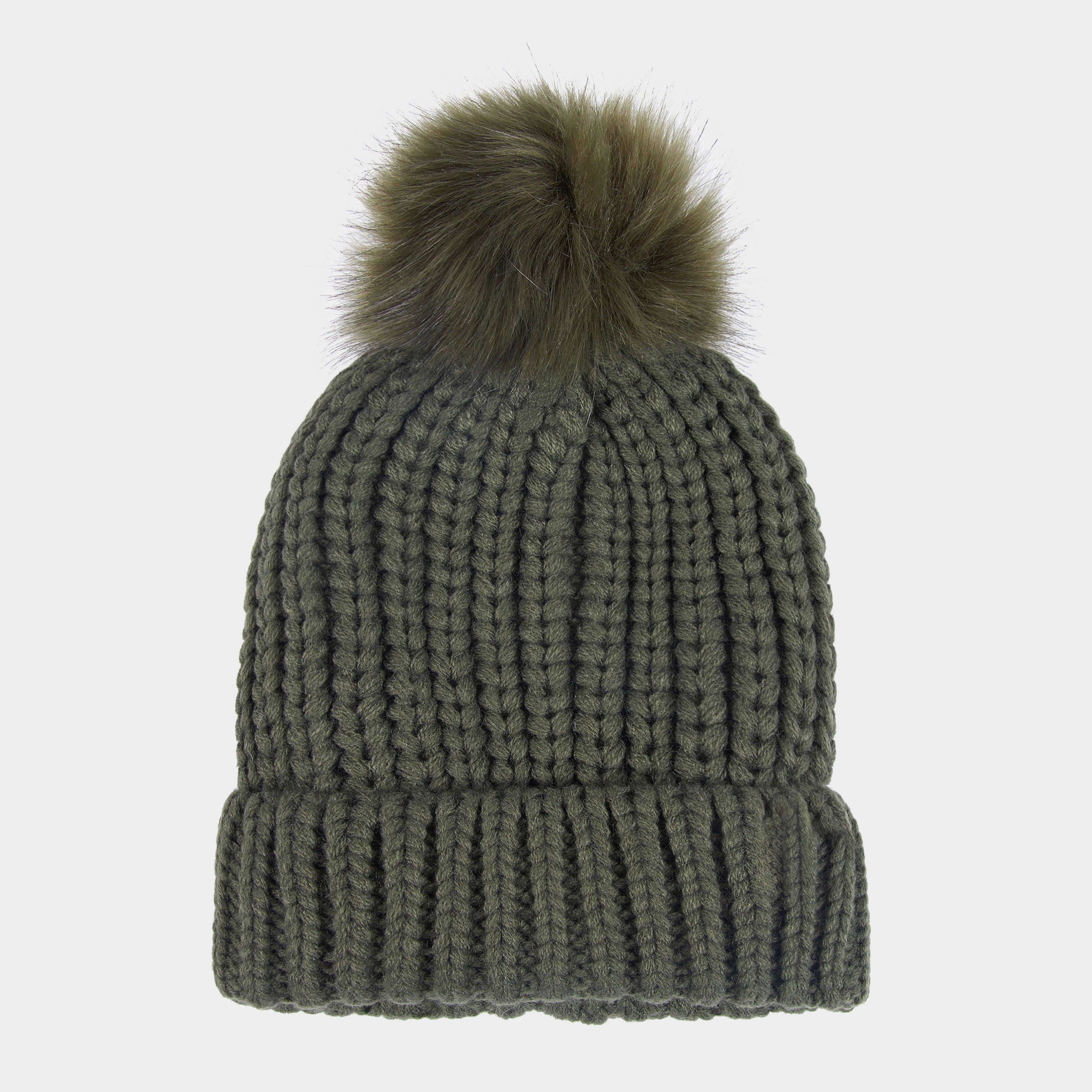 Womens Saltburn Beanie Hat Olive