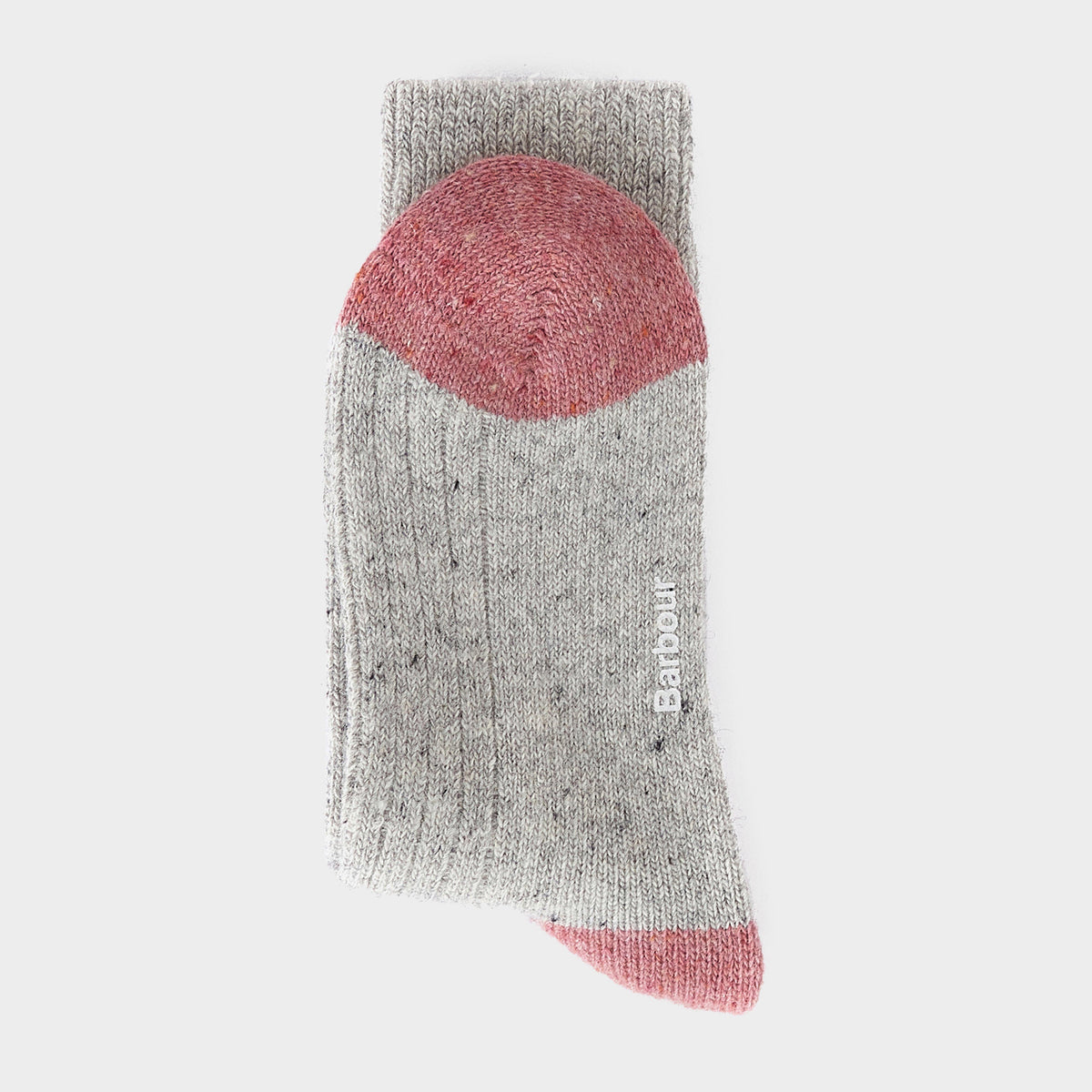 Womens Houghton Socks Light Grey/Pink