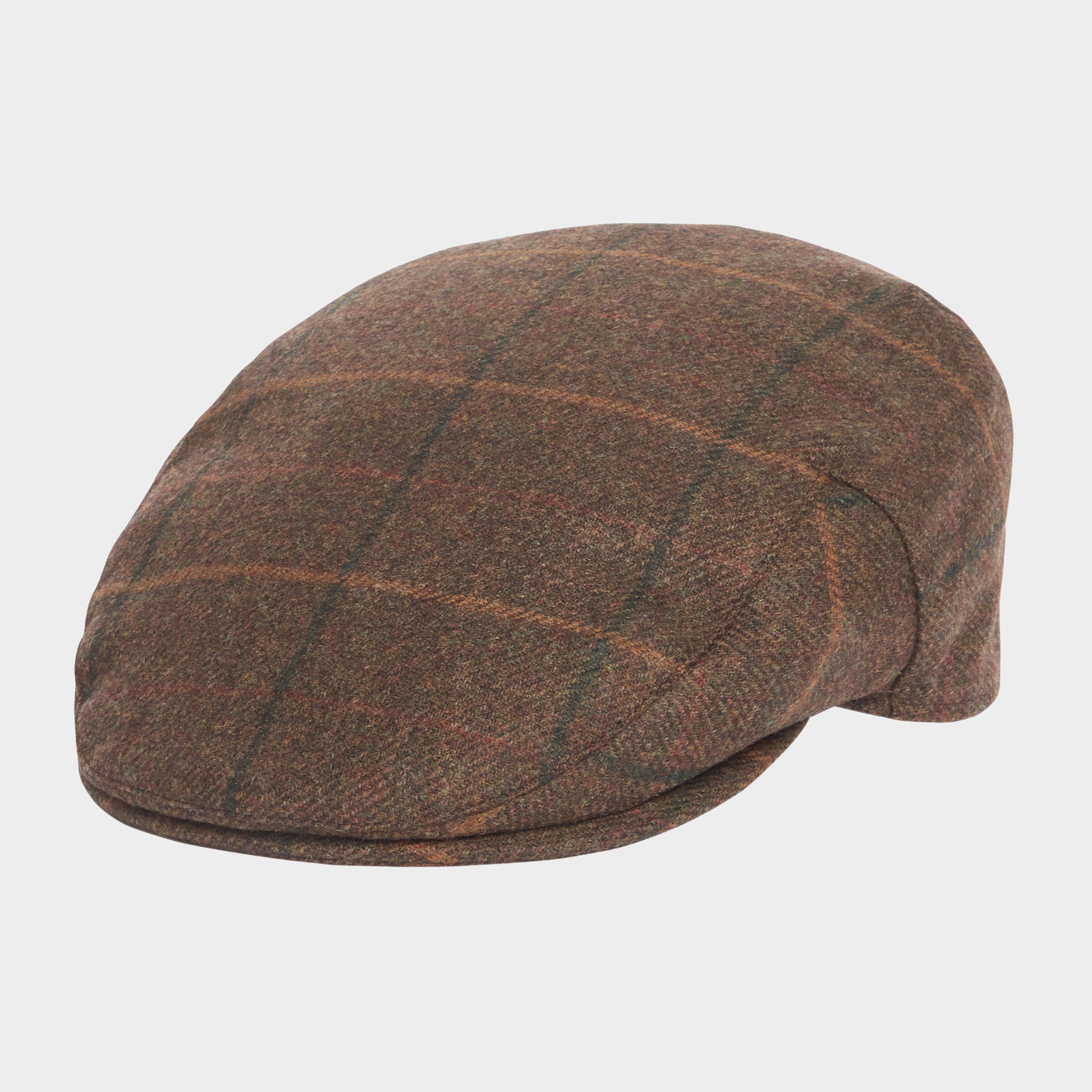 Mens Crieff Flat Cap Classic Brown